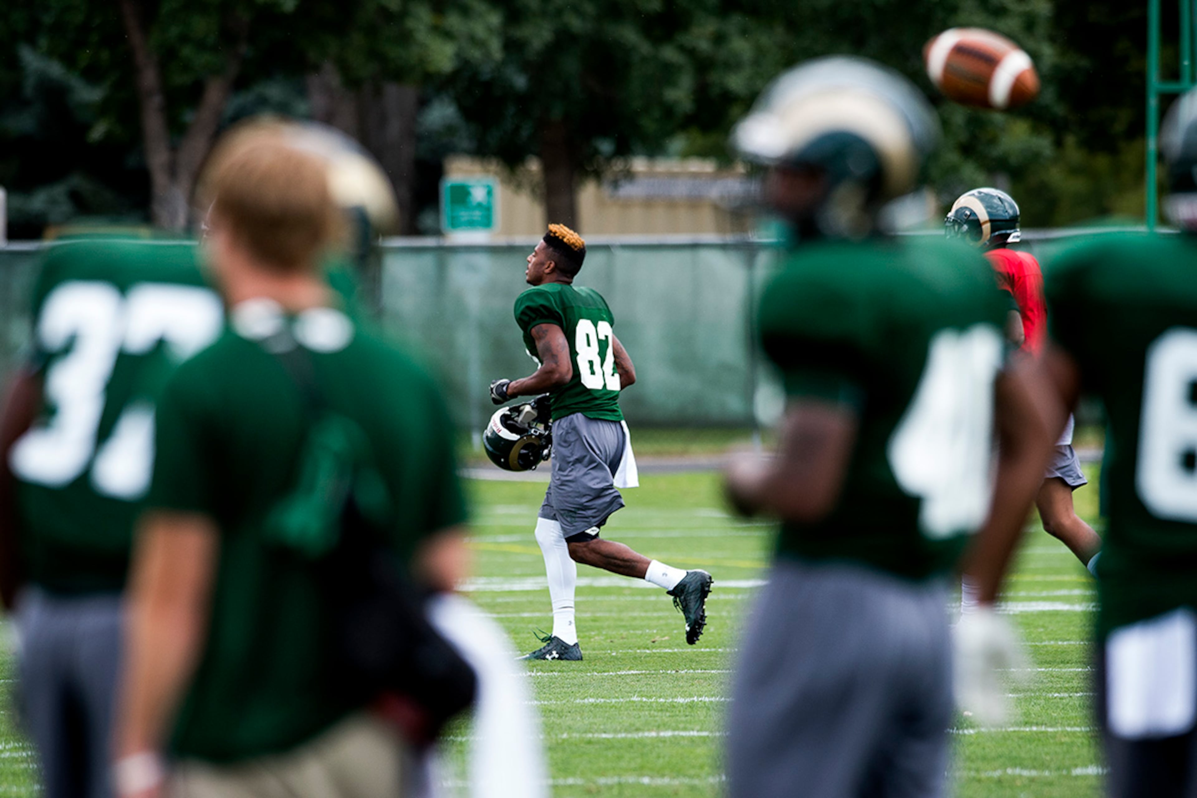 Colorado State's new head coach is Mike Bobo, the former UGA offensive coordinator. Bobo brought a few of his former UGA staff members with him to Colorado State.