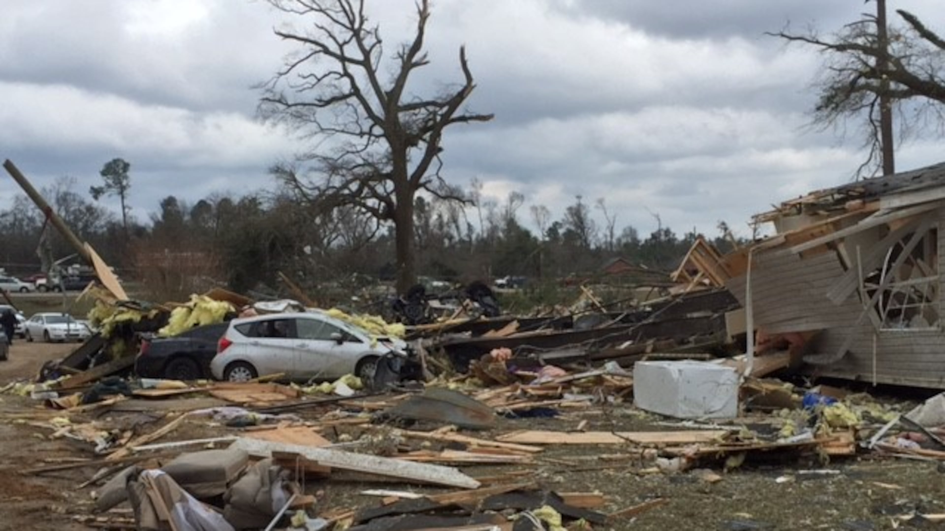 A Red Cross volunteer captured devastation in the days after a tornado hit Albany Sunday. (Credit: Red Cross/ Teri Trotten)