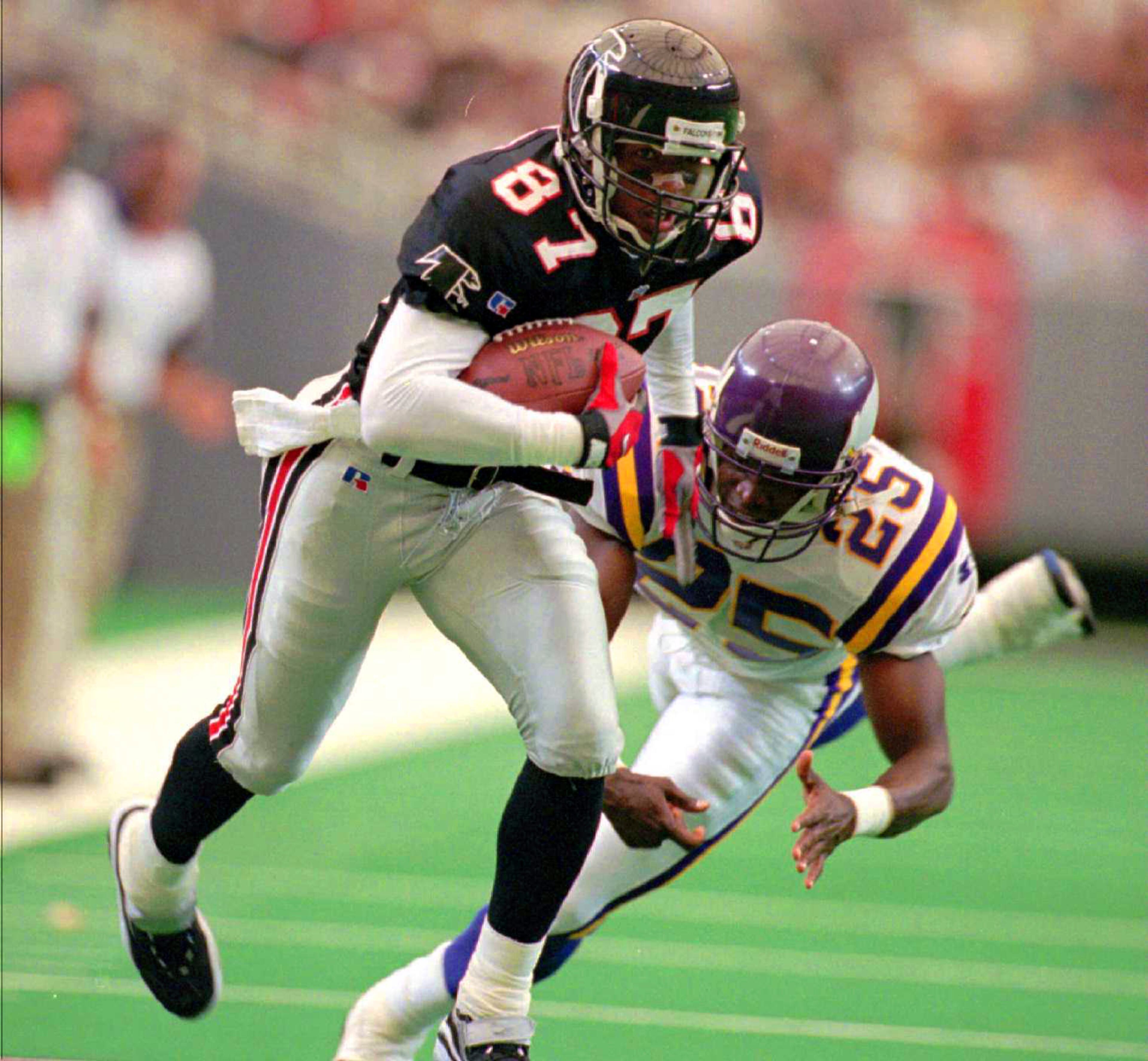 Receiver Bert Emanuel in 1996.