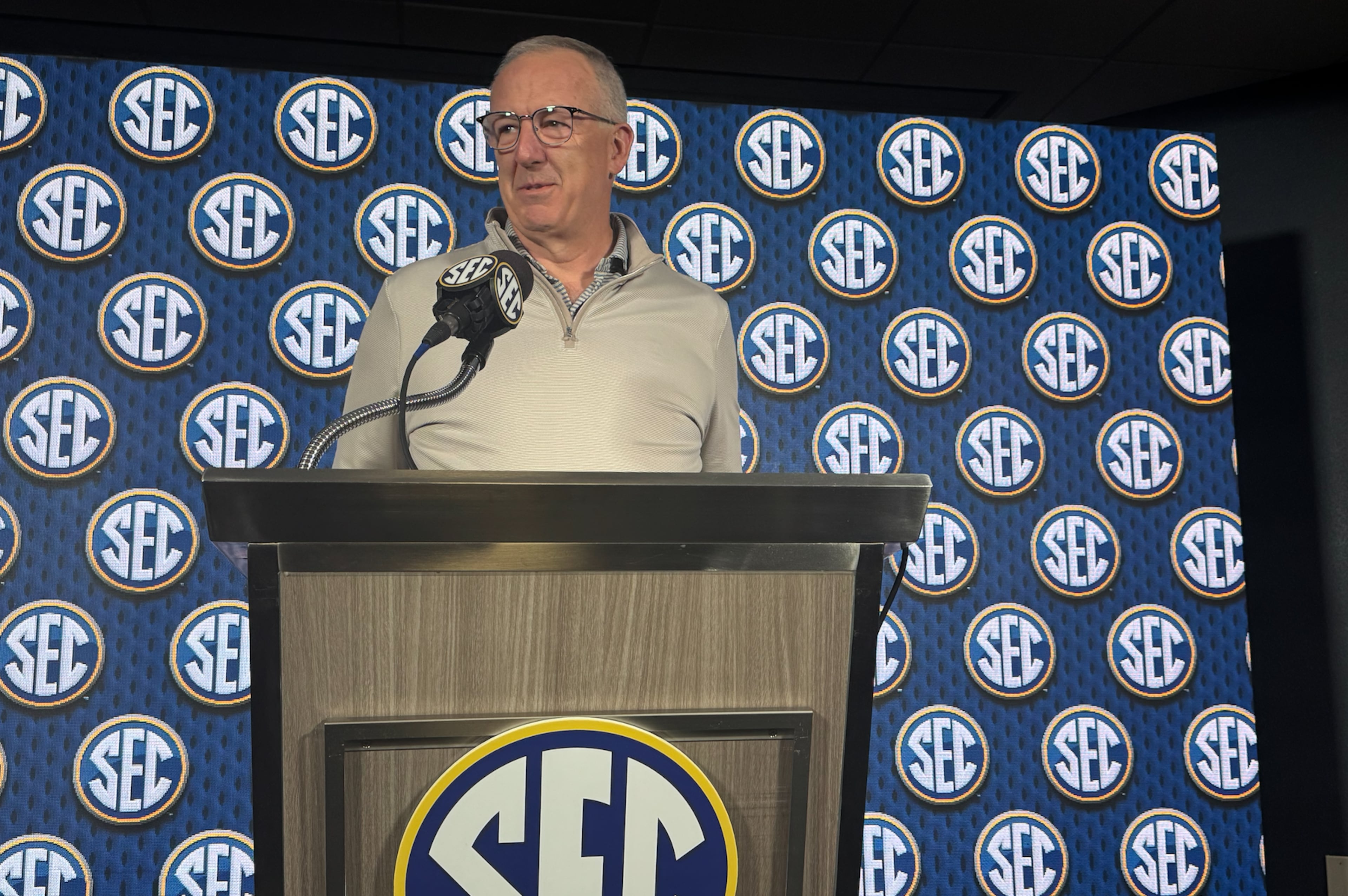 Greg Sankey at SEC Spring Meetings