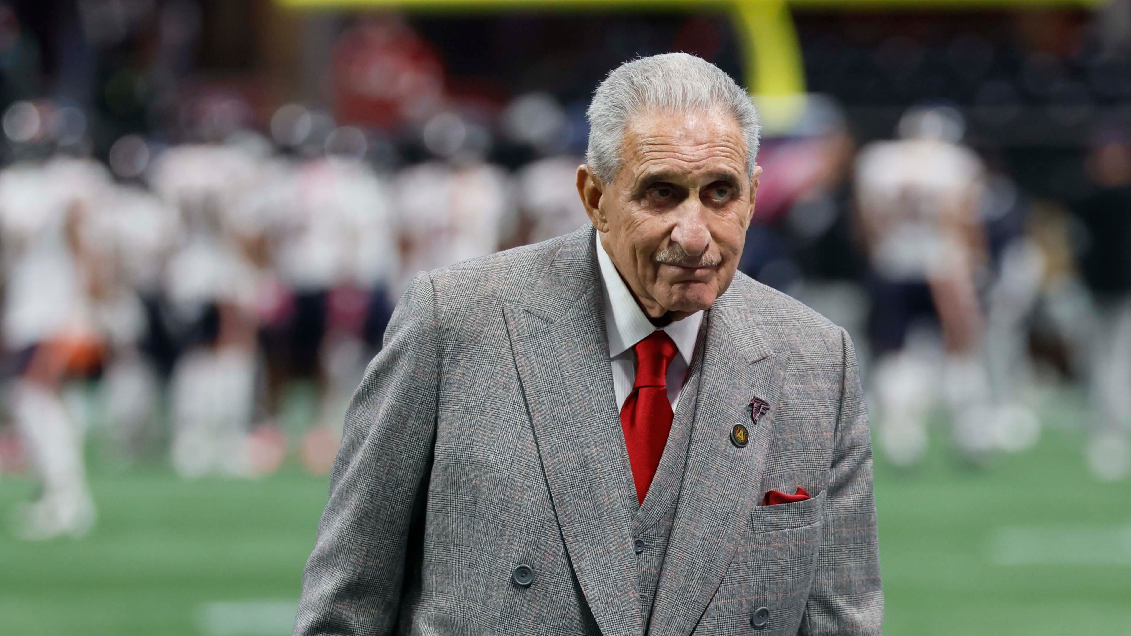 “We are pleased to welcome the team at Arctos to our ownership group as a limited partner,” Falcons owner Arthur Blank said Tuesday. (Miguel Martinez/AJC)