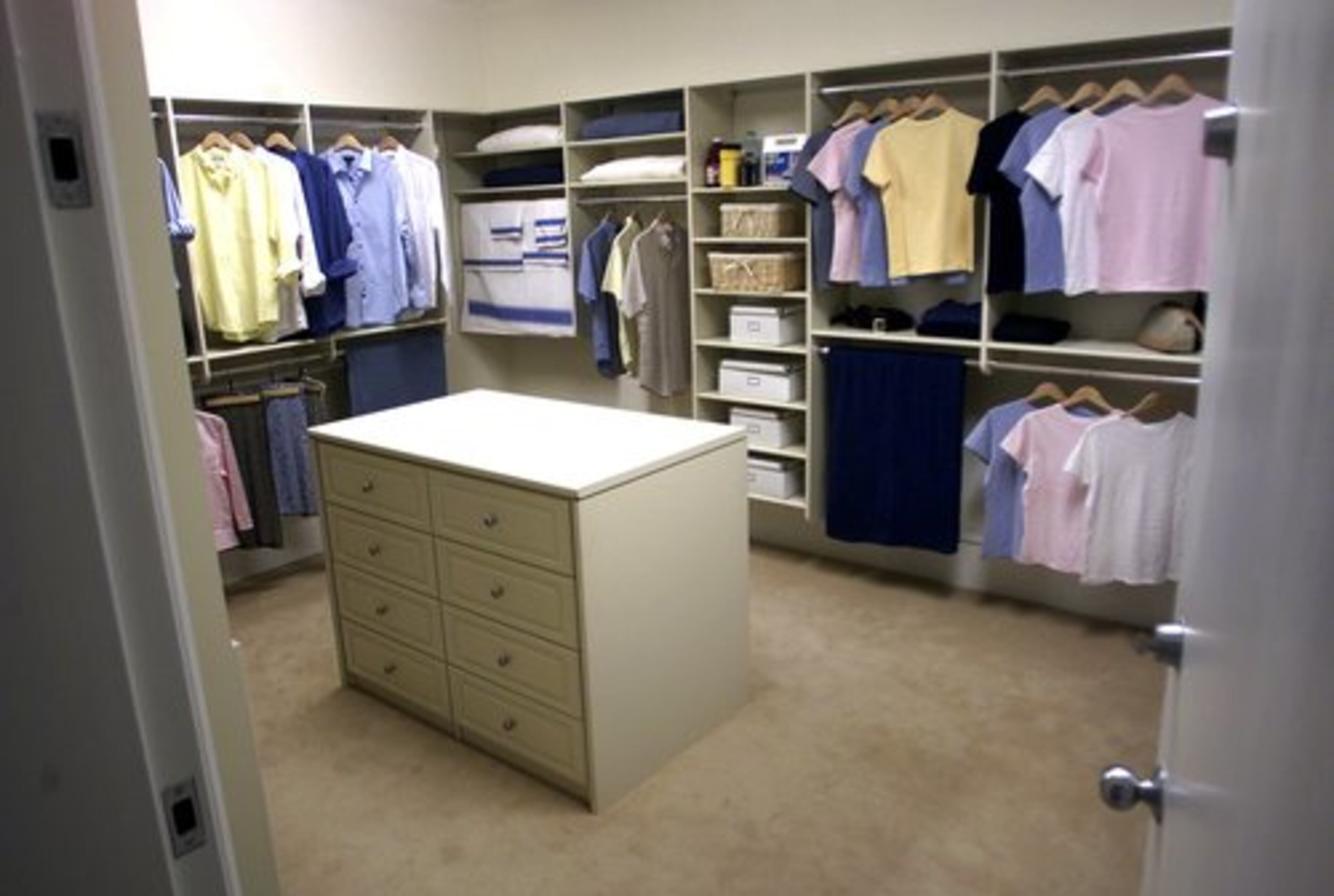 A good closet, according to Laura Gilbert, senior designer at SpaceMakers Closet Interiors, is "a dressing center, a place where all of the items it takes to get you ready for your day are in one place."