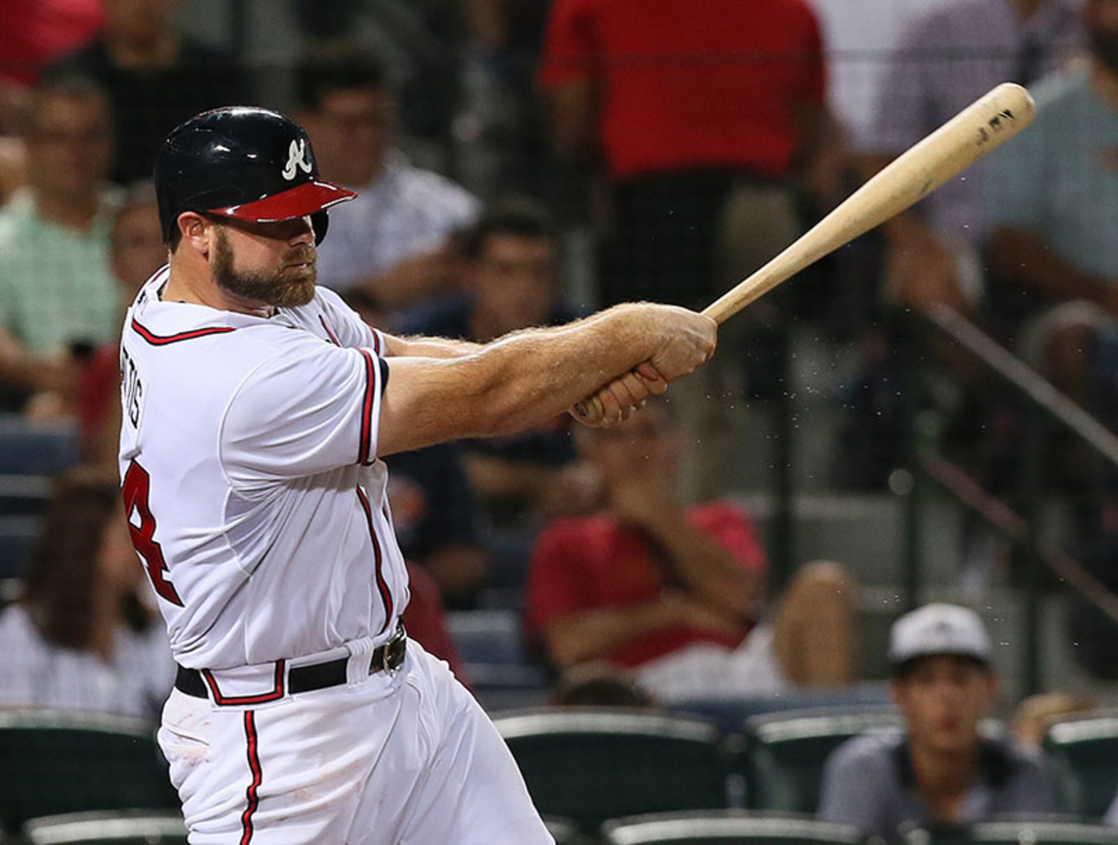 Braves rookie Evan Gattis finished second among all NL rookies with 21 homers, and led all rookies in the majors with 65 RBIs. Gattis played in 105 games, while starting in 94 as catcher, outfielder, first baseman or designated hitter. Gattis had the longest homer of the season - a 486-foot moonshot off the Phillies' Cole Hamels in Philadelphia.