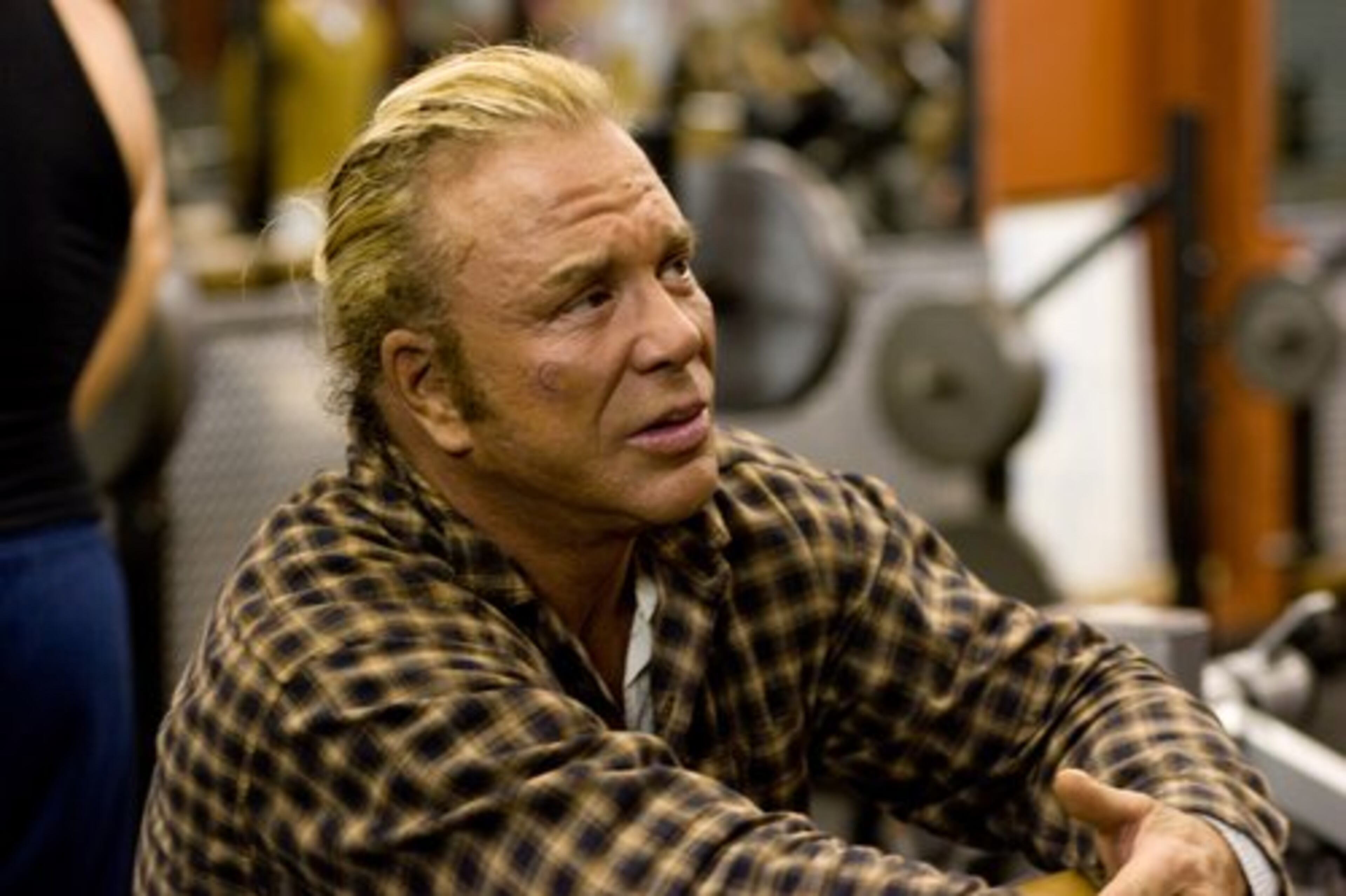 BEST ACTOR: Mickey Rourke for "The Wrestler"