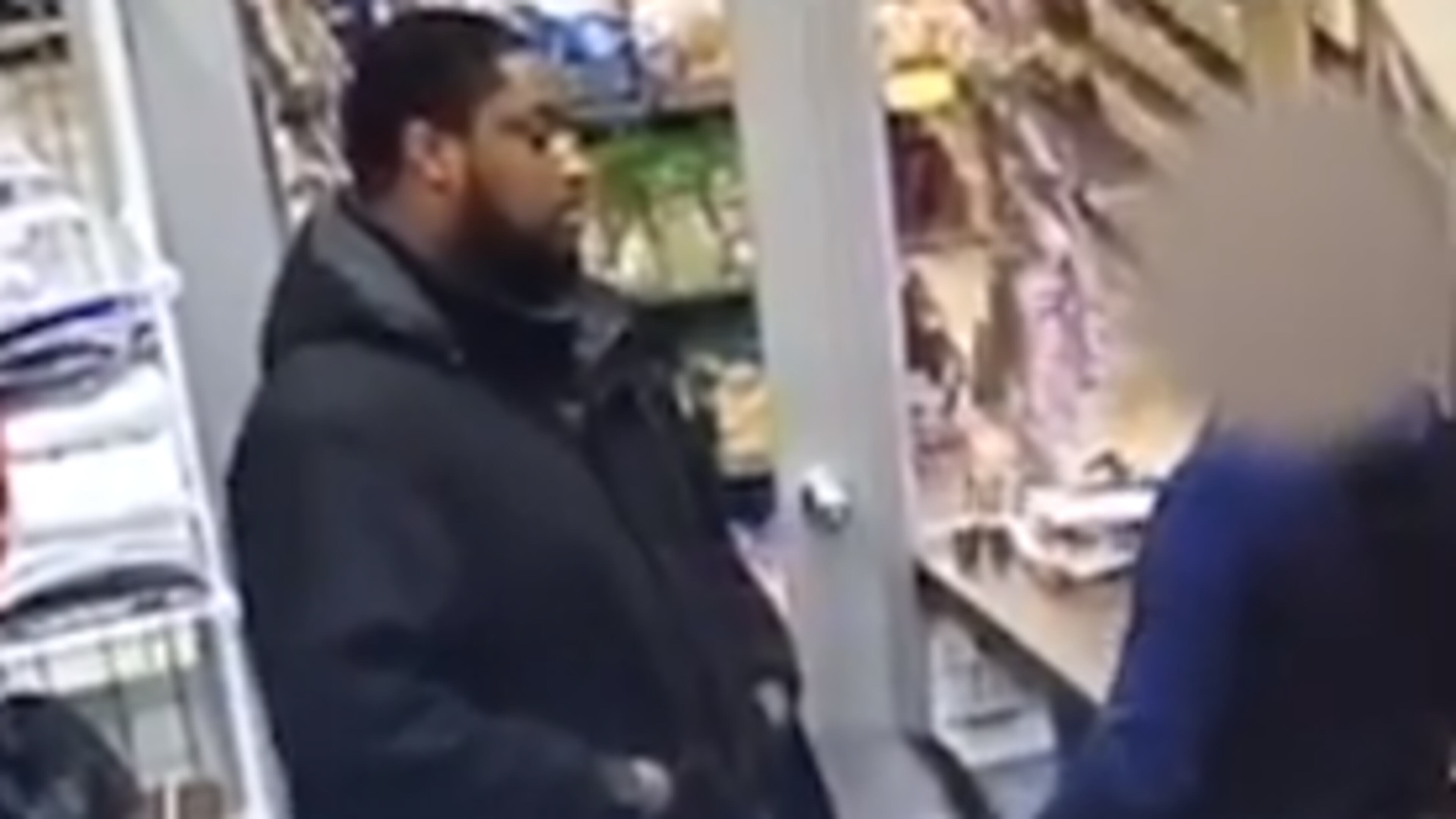 Atlanta police said this man committed a strong-arm robbery at a northeast Atlanta convenience store Wednesday.