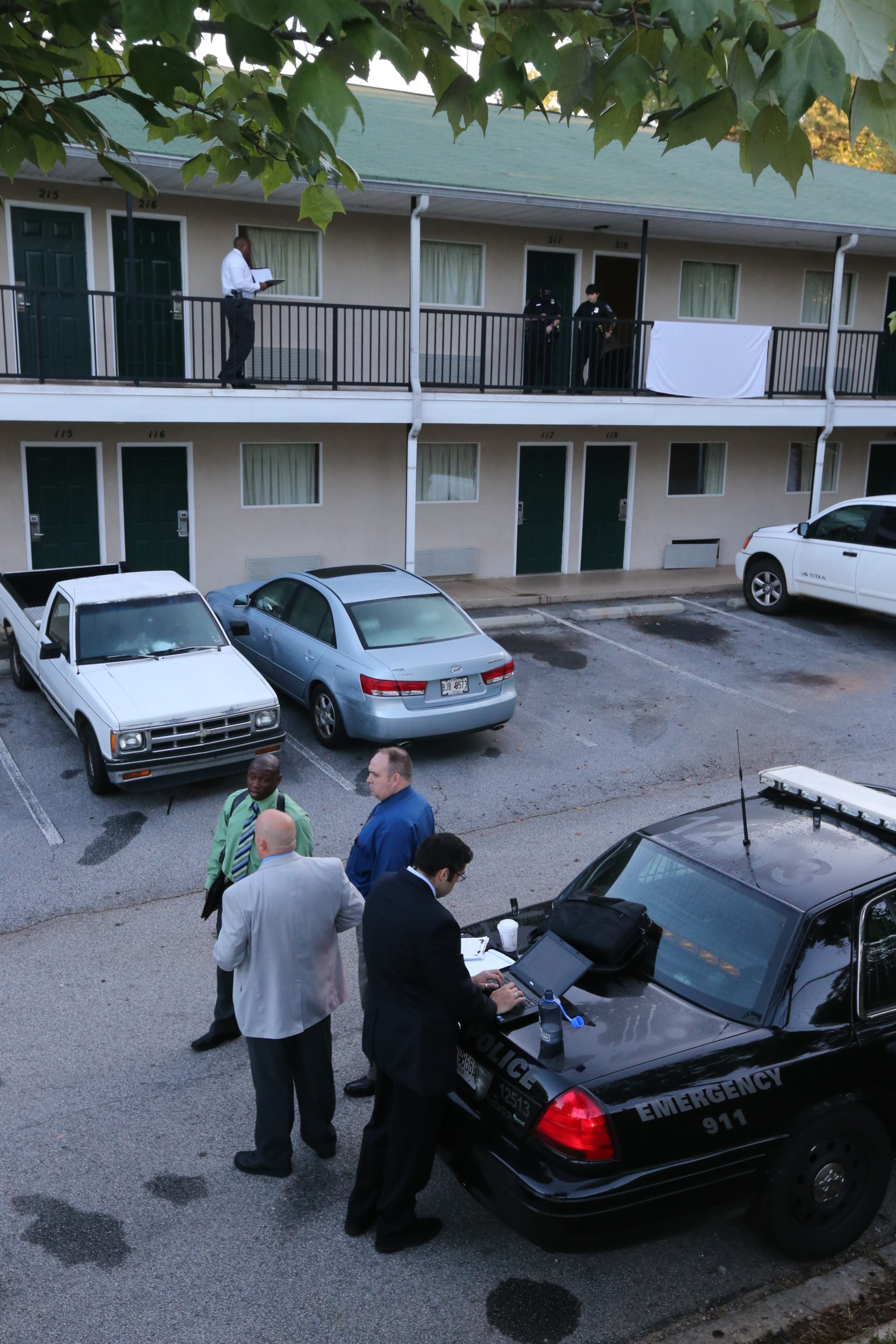 DeKalb County police were investigating a fatal shooting early Monday at an extended stay motel near Stone Mountain. The shooting happened about 5 a.m. at the Savannah Suites in the 4800 block of Memorial Drive.