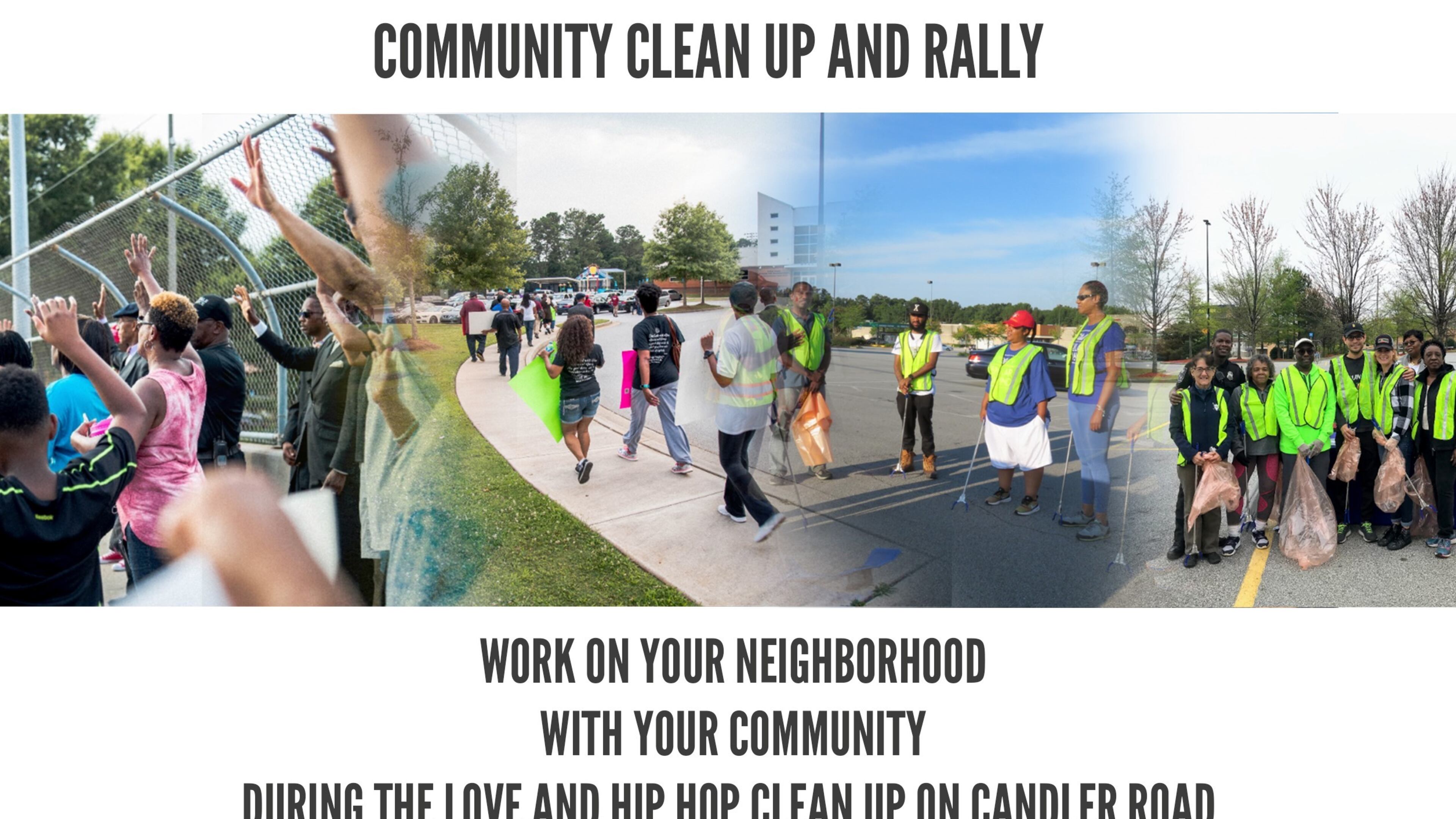 The event is scheduled for Saturday morning.