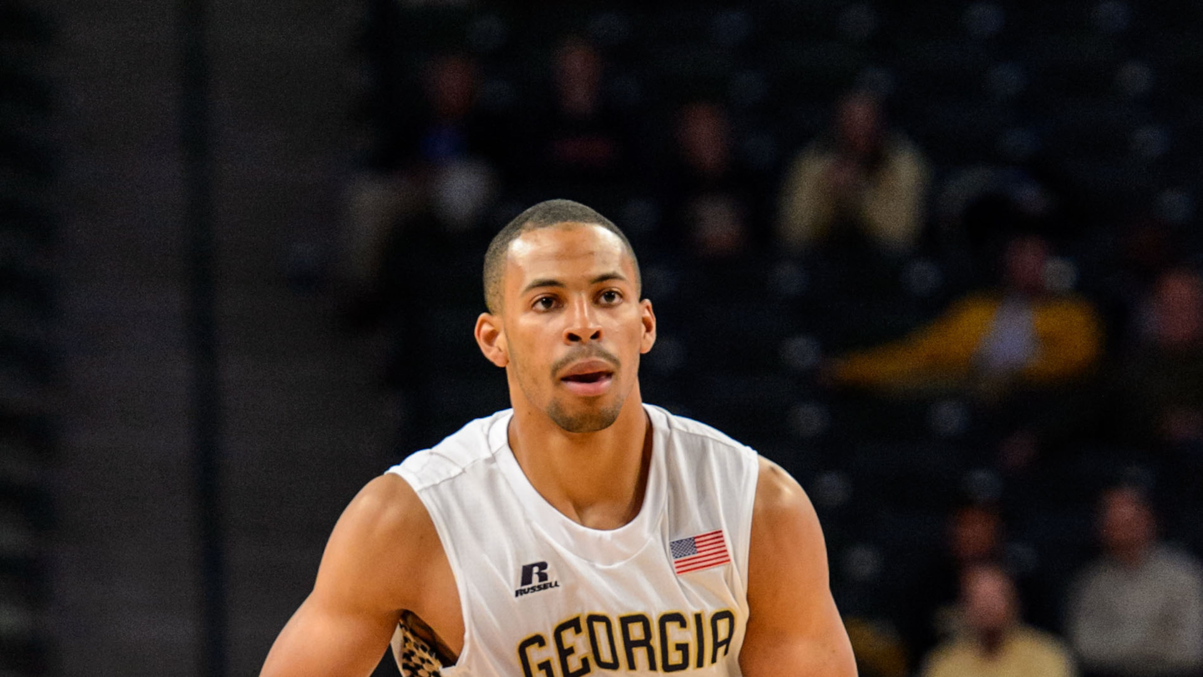 Former Georgia Tech walk-on forward was among Yellow Jackets athletes to graduate at the end of the spring semester. Peek earned his degree from the school of public policy. (GT Athletics/DANNY KARNIK)