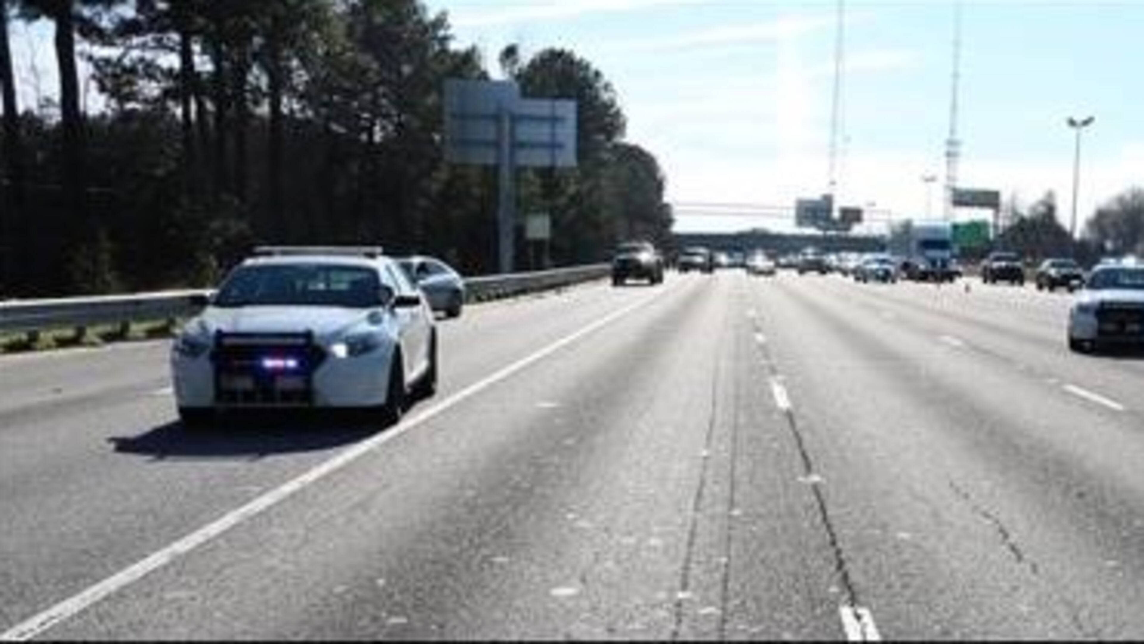 A three-vehicle wreck Sunday afternoon ended up killing a motorcyclist.