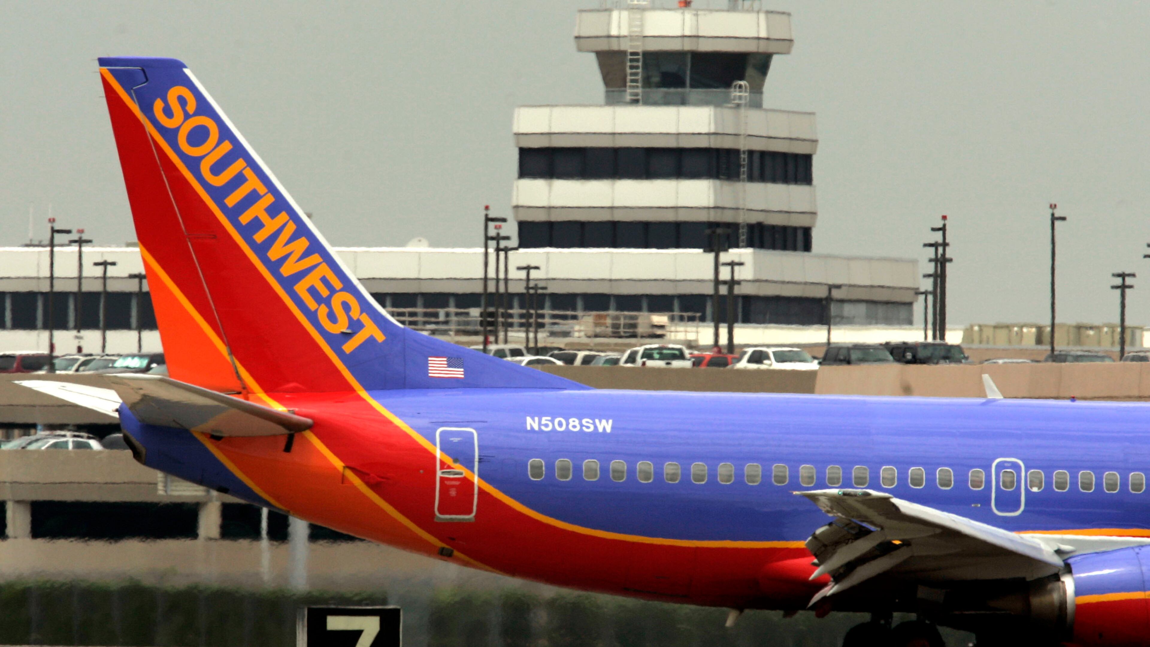 Southwest Airlines is the dominant carrier operating out of Dallas Love Field.