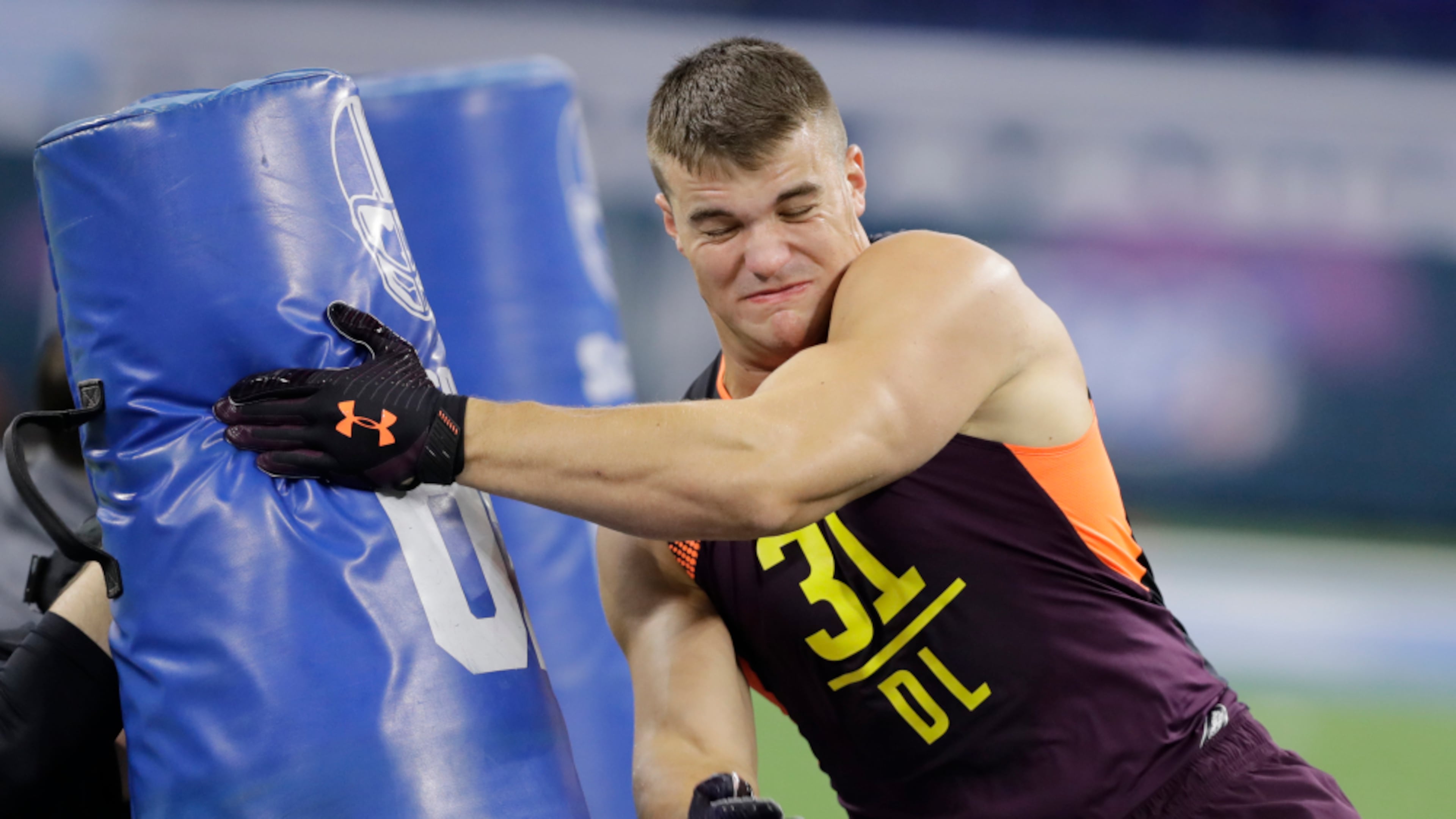 John Cominsky was named the Mountain East Defensive Player of the Yearr last season. (AP Photo/Darron Cummings)