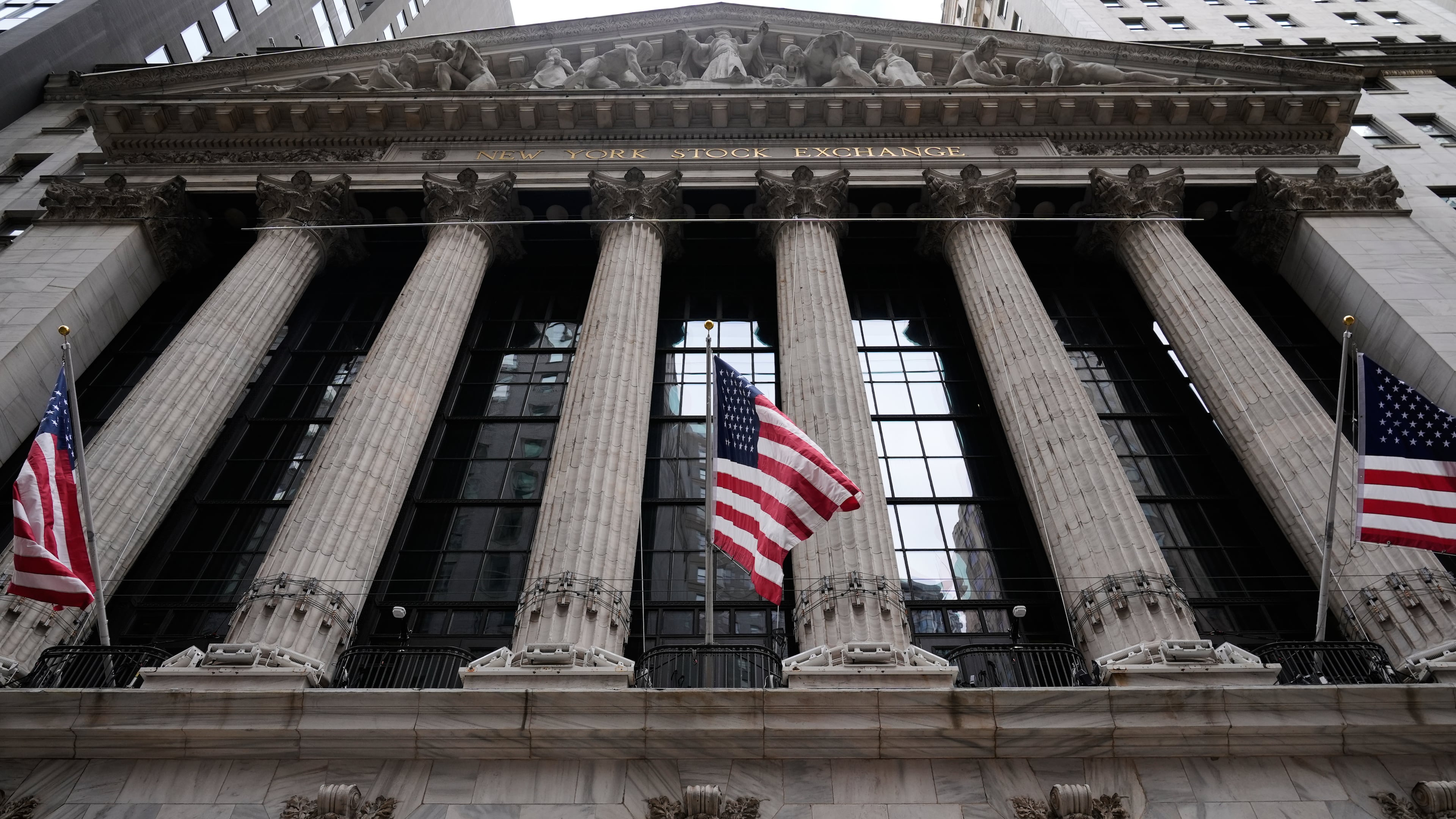 FILE - The New York Stock Exchange is seen in New York, Thursday, March 19, 2026. (AP Photo/Seth Wenig, File)