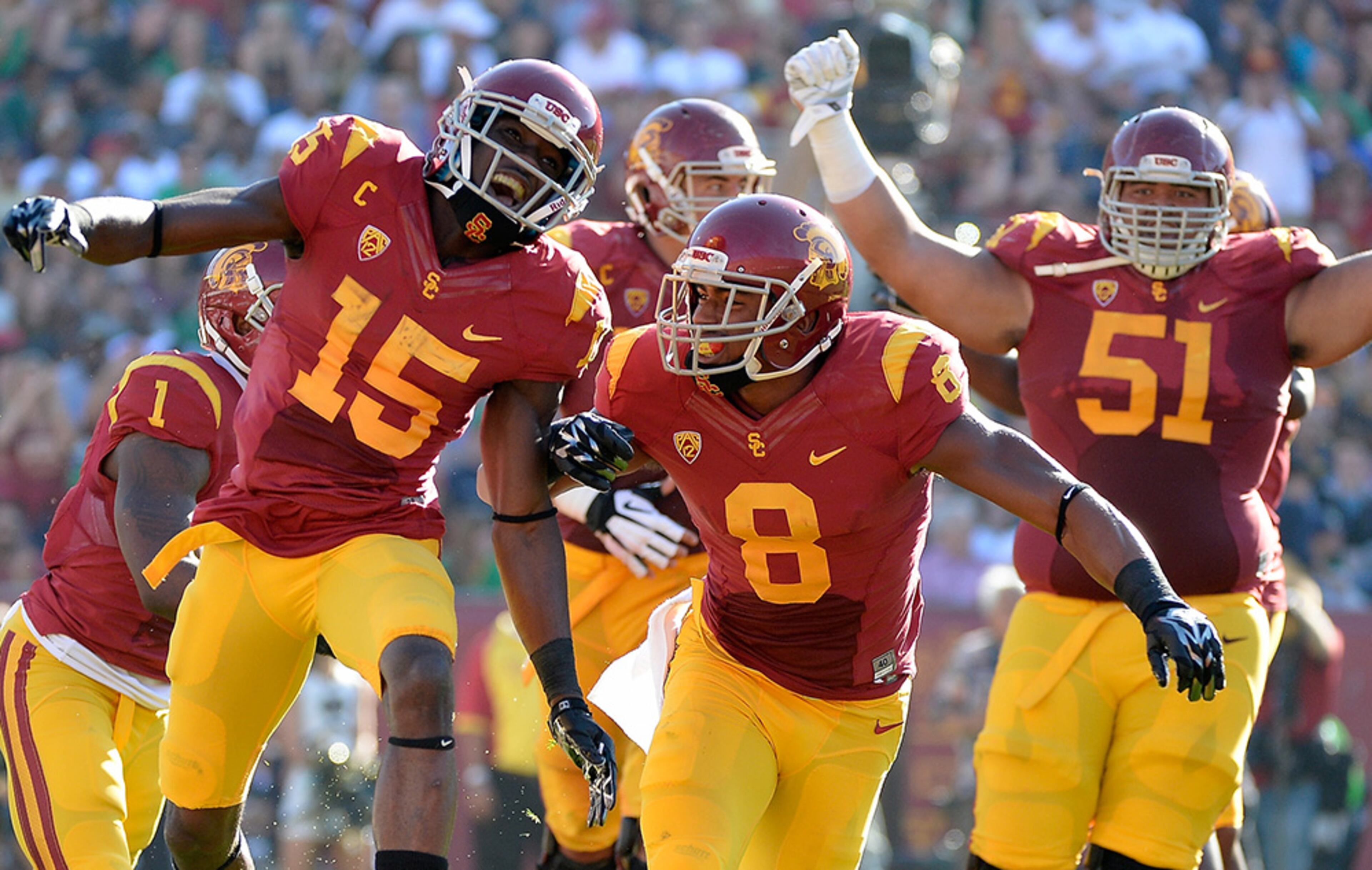 USC starts the 2015 season against Arkansas State and Idaho before facing rival Stanford. They hold 20/1 odds to win the College Football Playoffs.