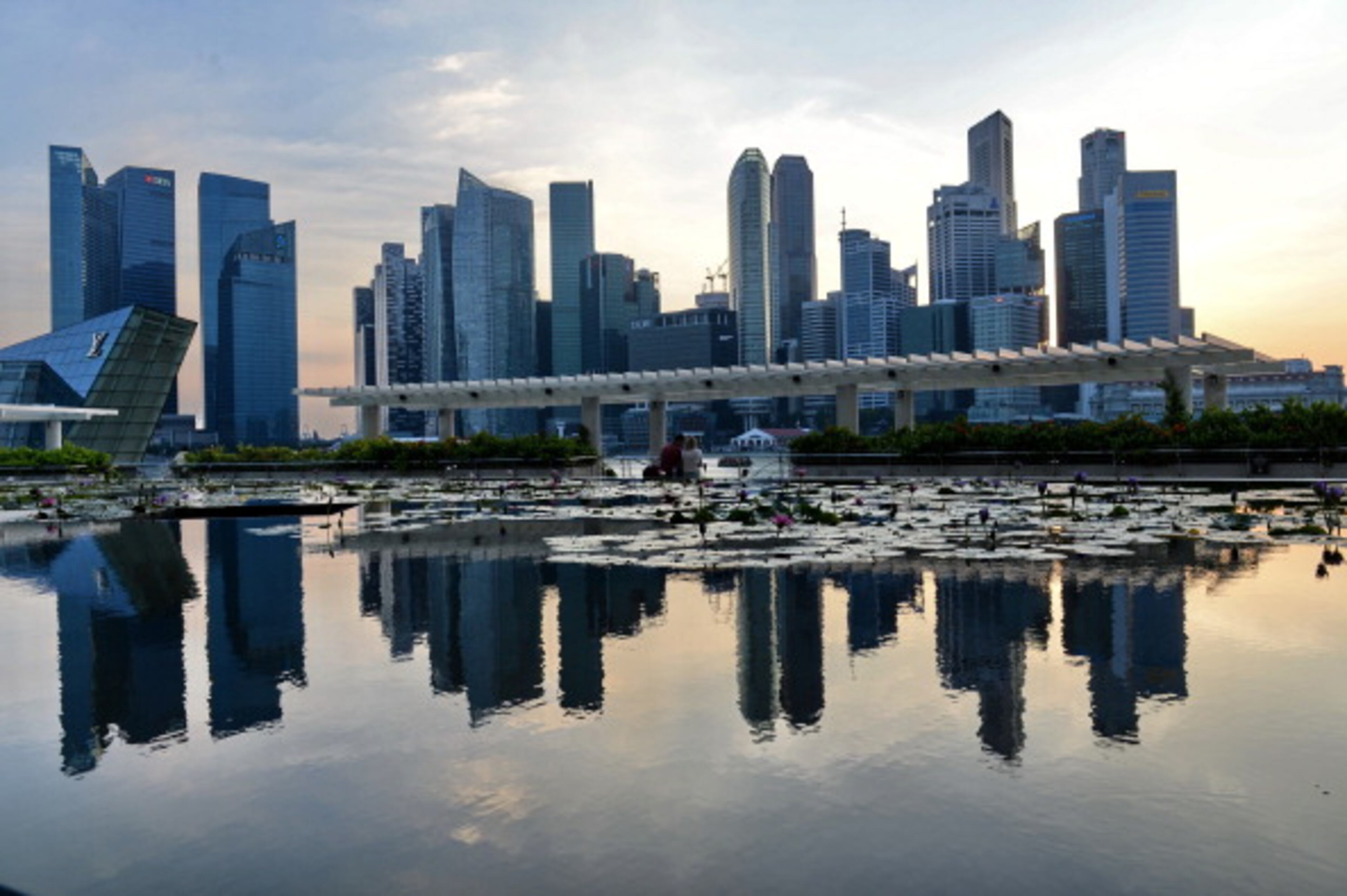Singapore, an island city and nation in southeast Asia, is the most expensive city in the world, according to the Economist Intelligence Unit’s 2014 Worldwide Cost of Living survey, which looks at the cost of 400 price indicators including housing, transportation, food, fuel and clothing. The highest ranked U.S. city is New York at 26th. London is ranked 15th. (Photo by ROSLAN RAHMAN/AFP/Getty Images)