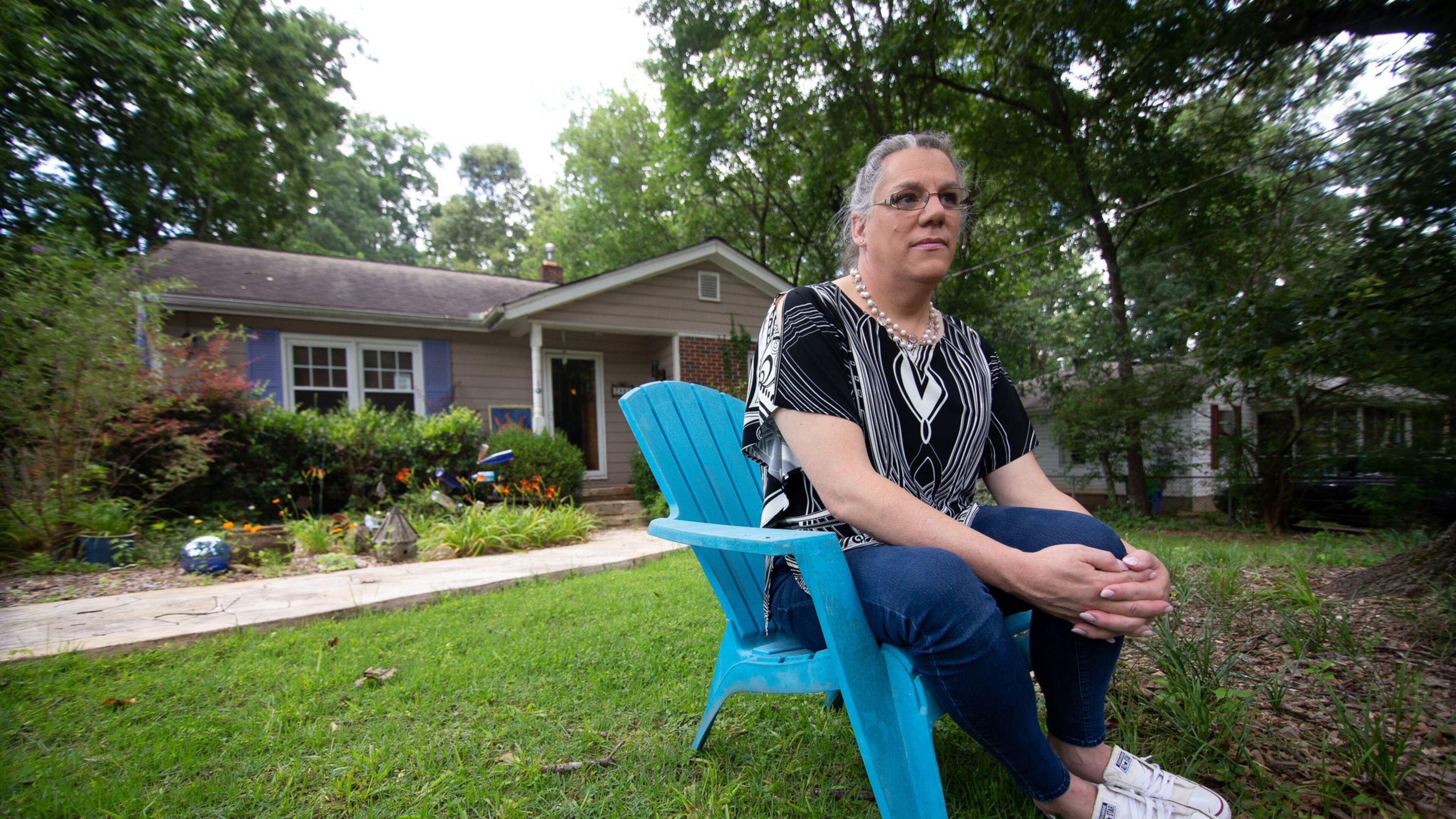 Former Byron Fire Chief Rachel Mosby is seeking reinstatement and back pay after filing a discrimination suit against her former employer, the city of Byron, earlier this year. STEVE SCHAEFER FOR THE ATLANTA JOURNAL-CONSTITUTION
