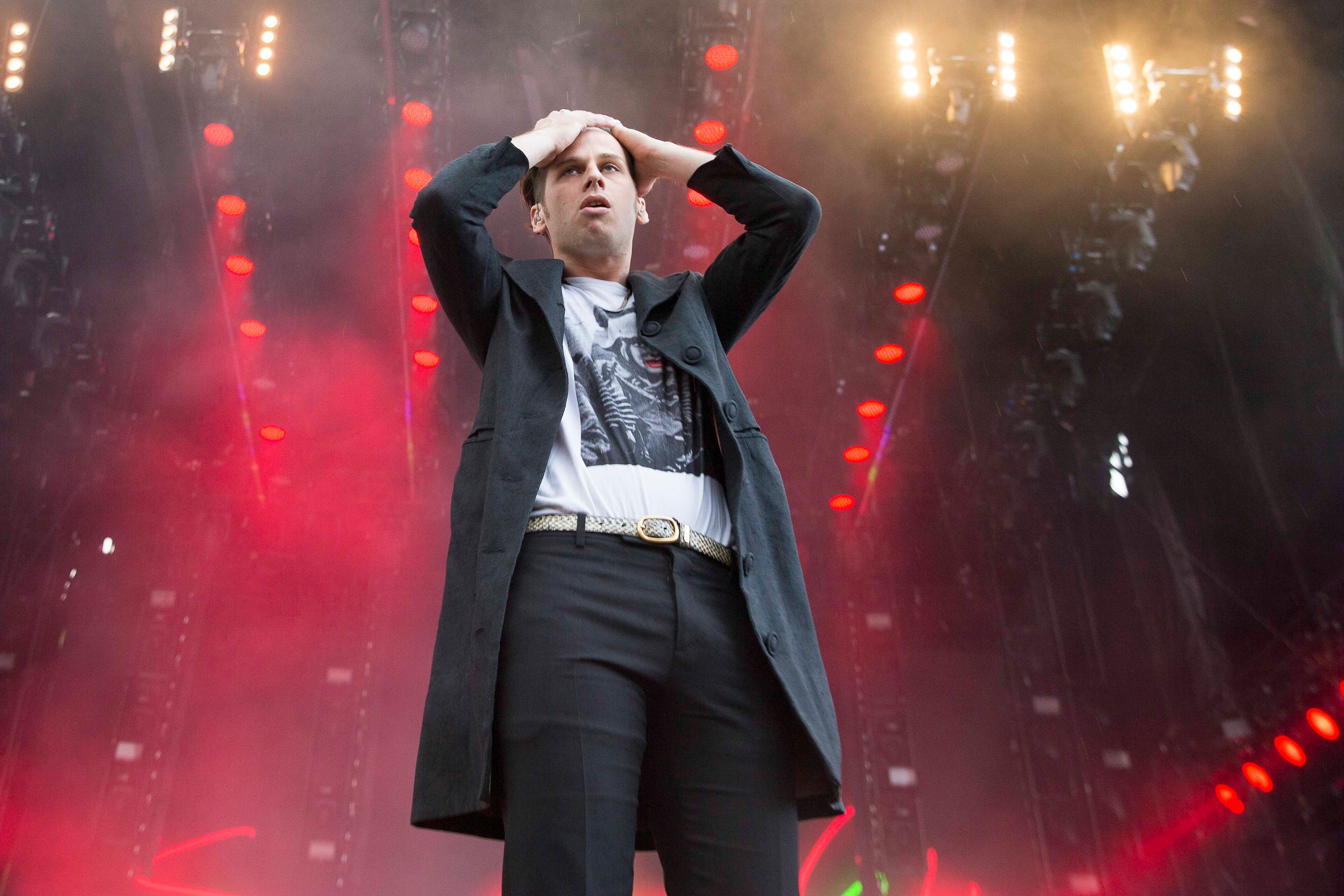 09/16/2018 -- Atlanta, Georgia -- Foster the People performs at the Roxy stage during the Music Midtown festival at Piedmont Park in Atlanta, Sunday, September 16, 2018. (ALYSSA POINTER/ALYSSA.POINTER@AJC.COM)