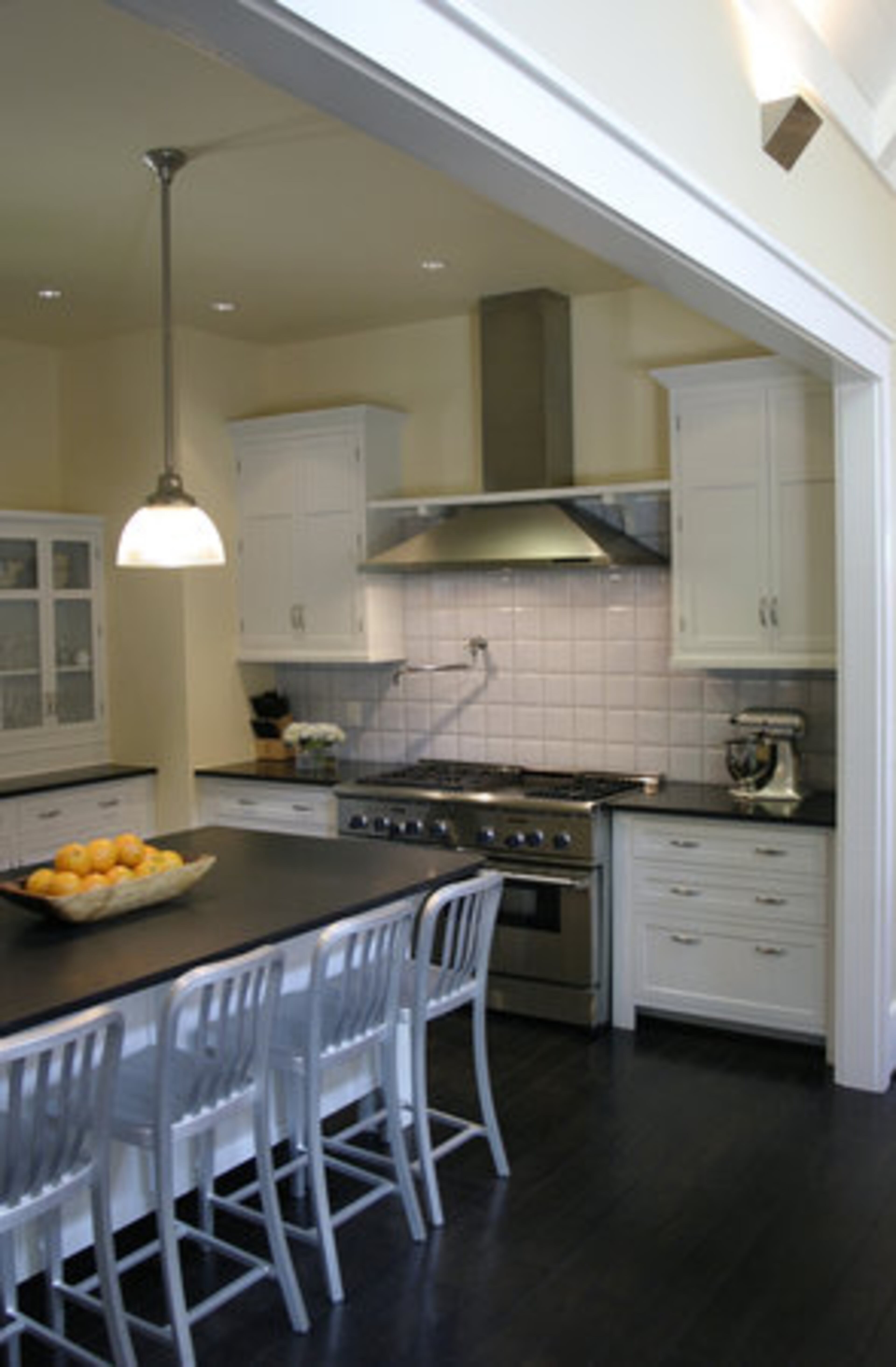 All the appliances are commercial grade because Rachel Hoath enjoys cooking. "I like experimenting with Thai and Indian food," she said.