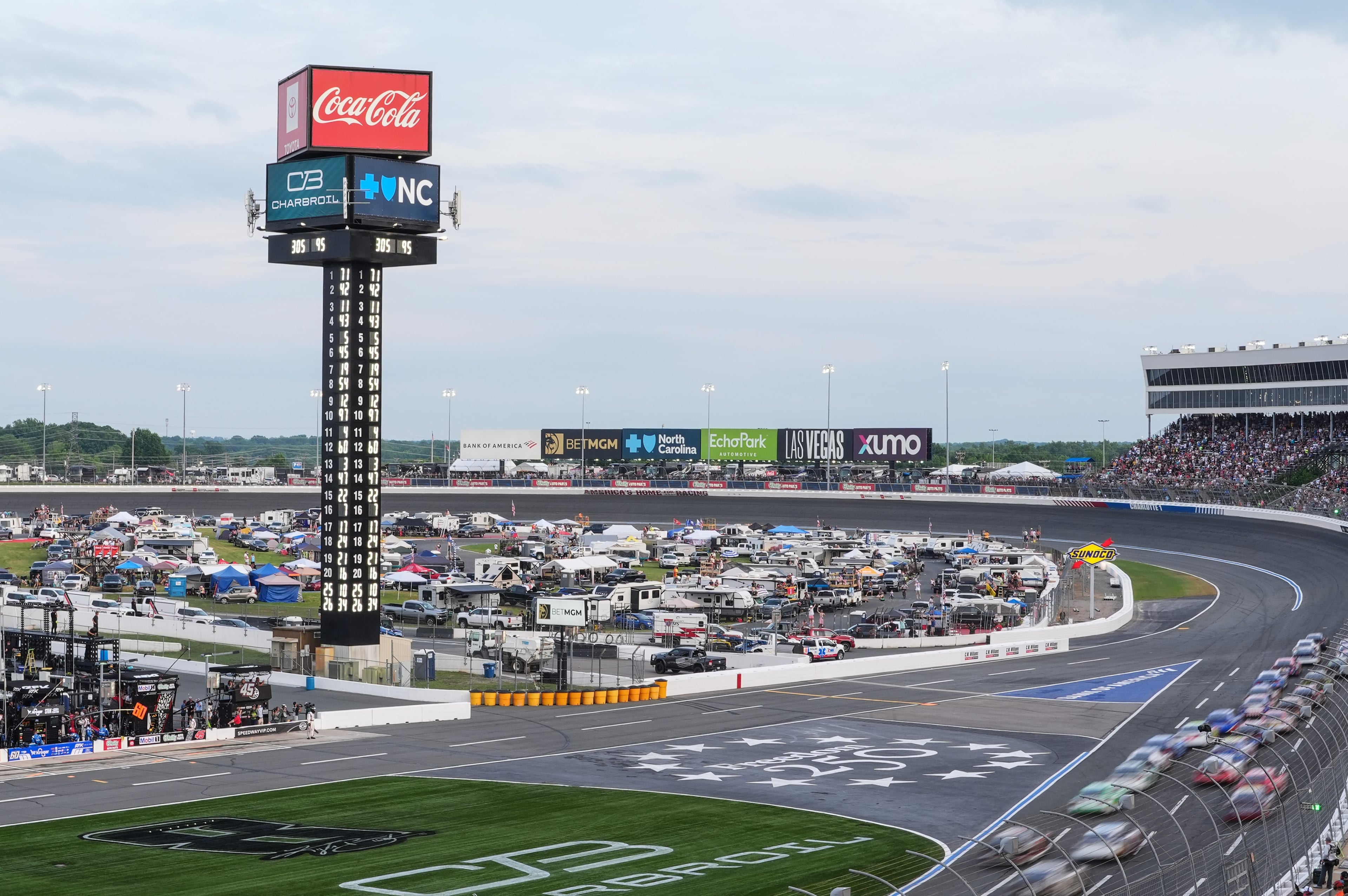 NASCAR Charlotte Auto Racing