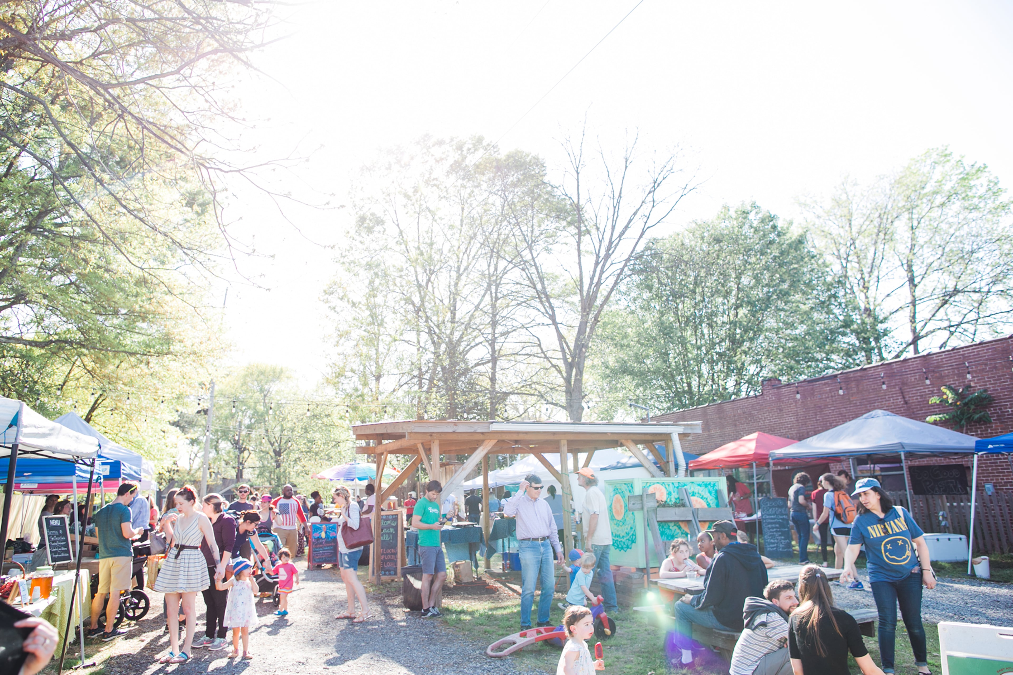 The Thursday afternoon East Atlanta Village Farmers Market first opened in 2006.
Courtesy of Jenna Shea Photojournalism