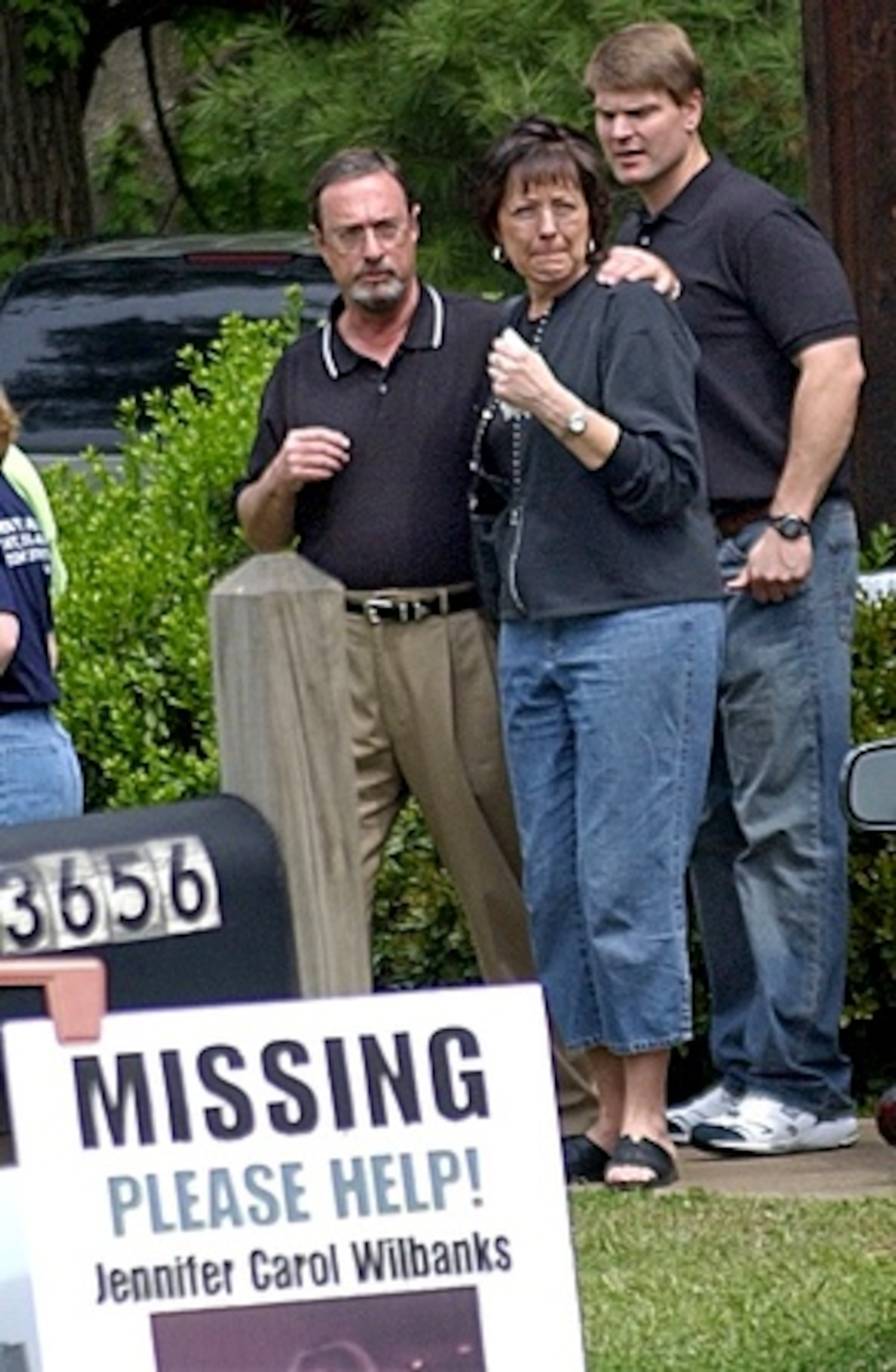 Duluth's 60- officer force participated at various times in the search, which lasted more than two days and included a couple of hundred volunteers. In this photo, groom John Mason is shown with his one-time in-laws.
