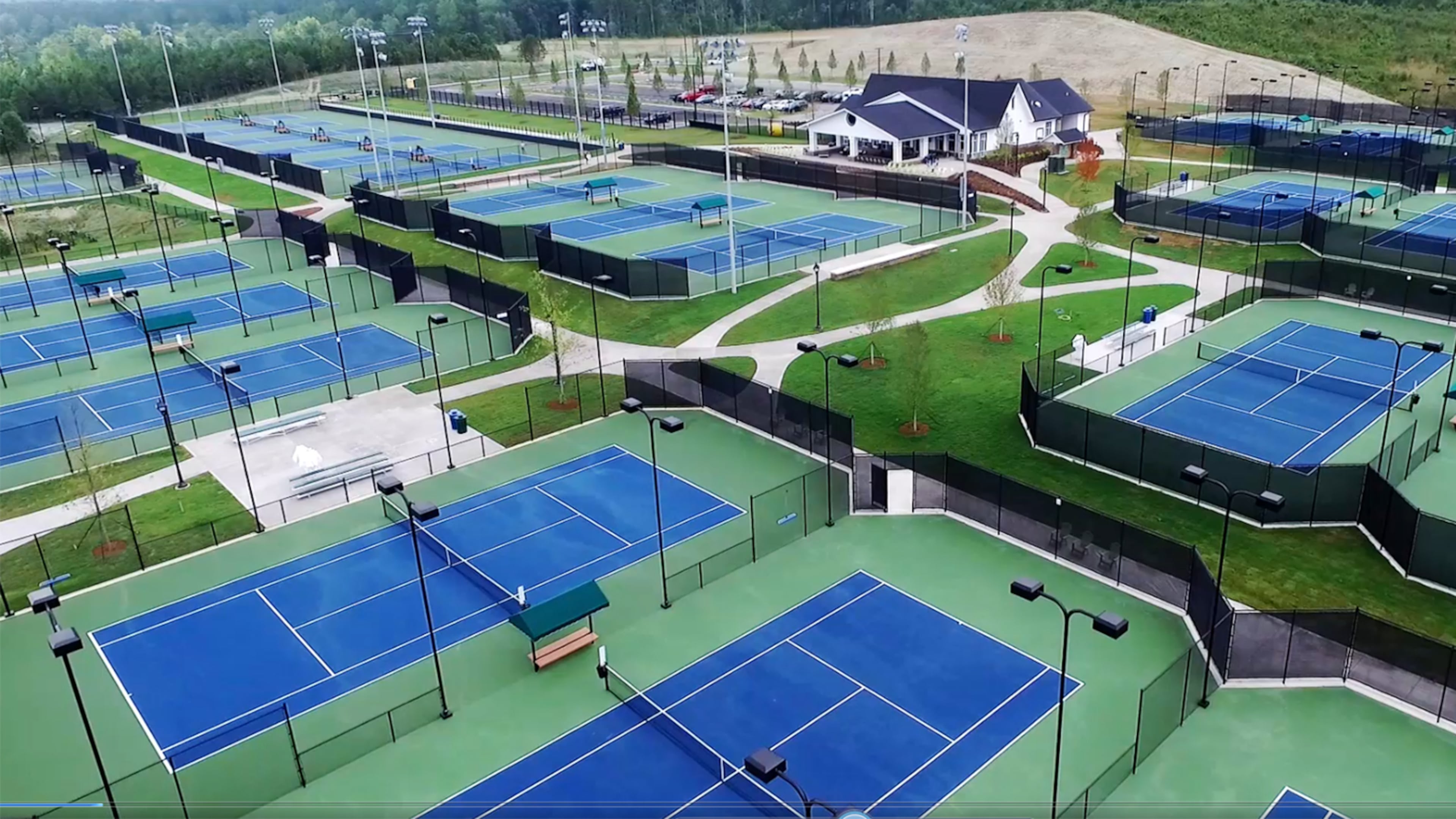 The Rome Tennis Center at Berry College (Photo by RomeGeorgia.org)
