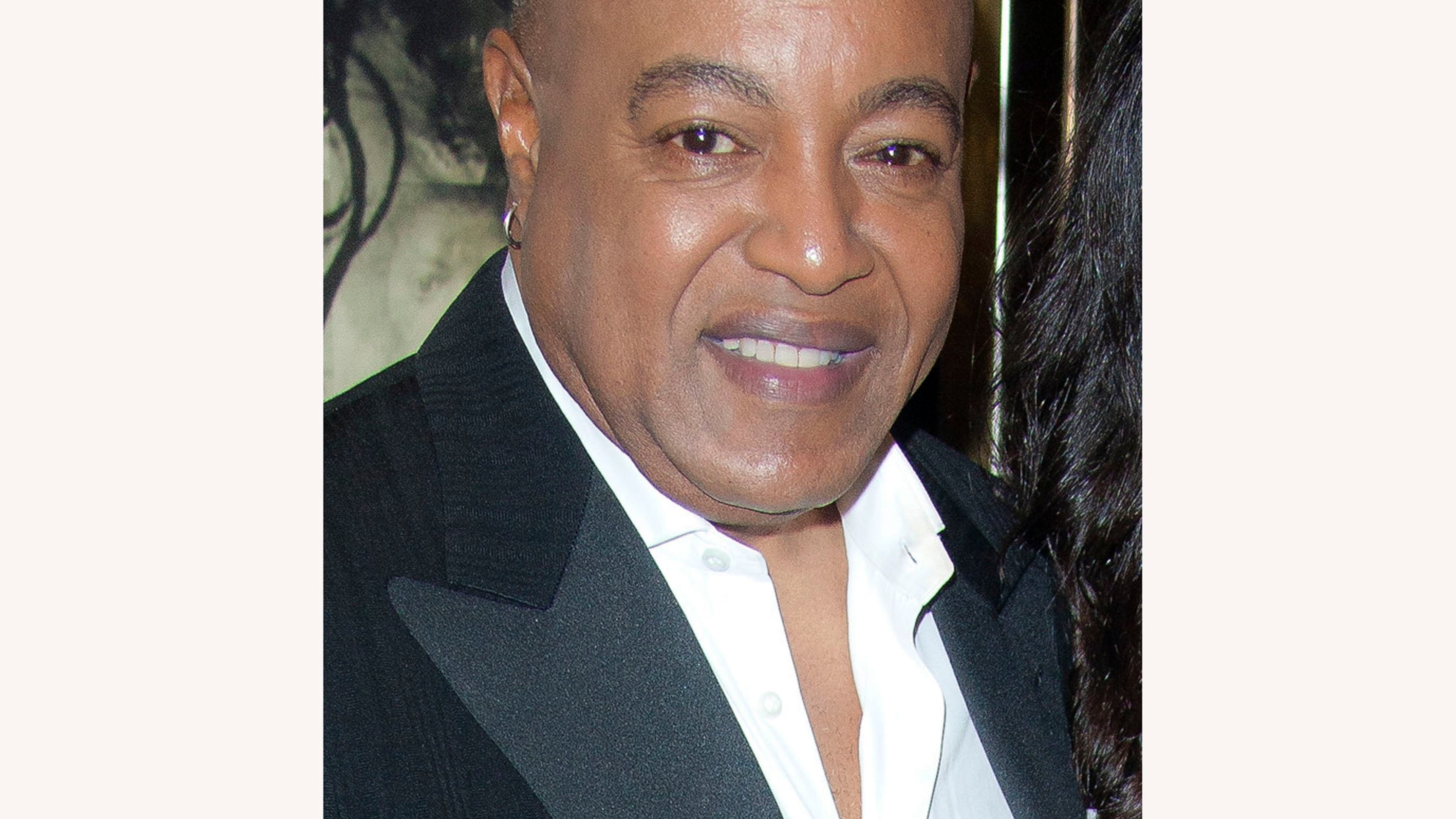 FILE - Peabo Bryson smiles at the European premiere of "Michael Jackson: The Life Of An Icon," in London, Nov. 2, 2011. (AP Photo/Joel Ryan, File)