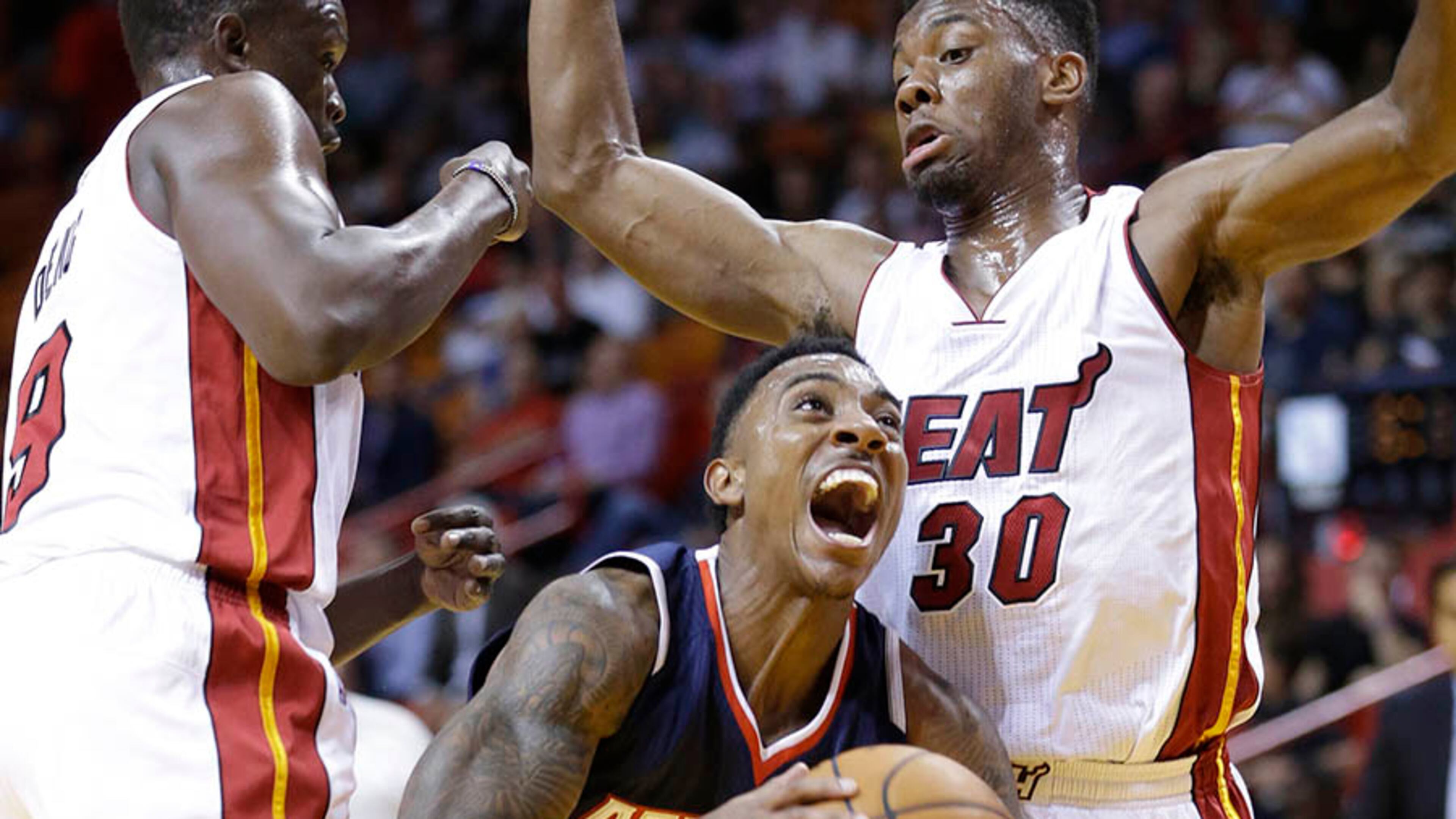 Last regular season, Hawks guard Jeff Teague averaged 16.5 points which marked the fourth consecutive season his increased his total.