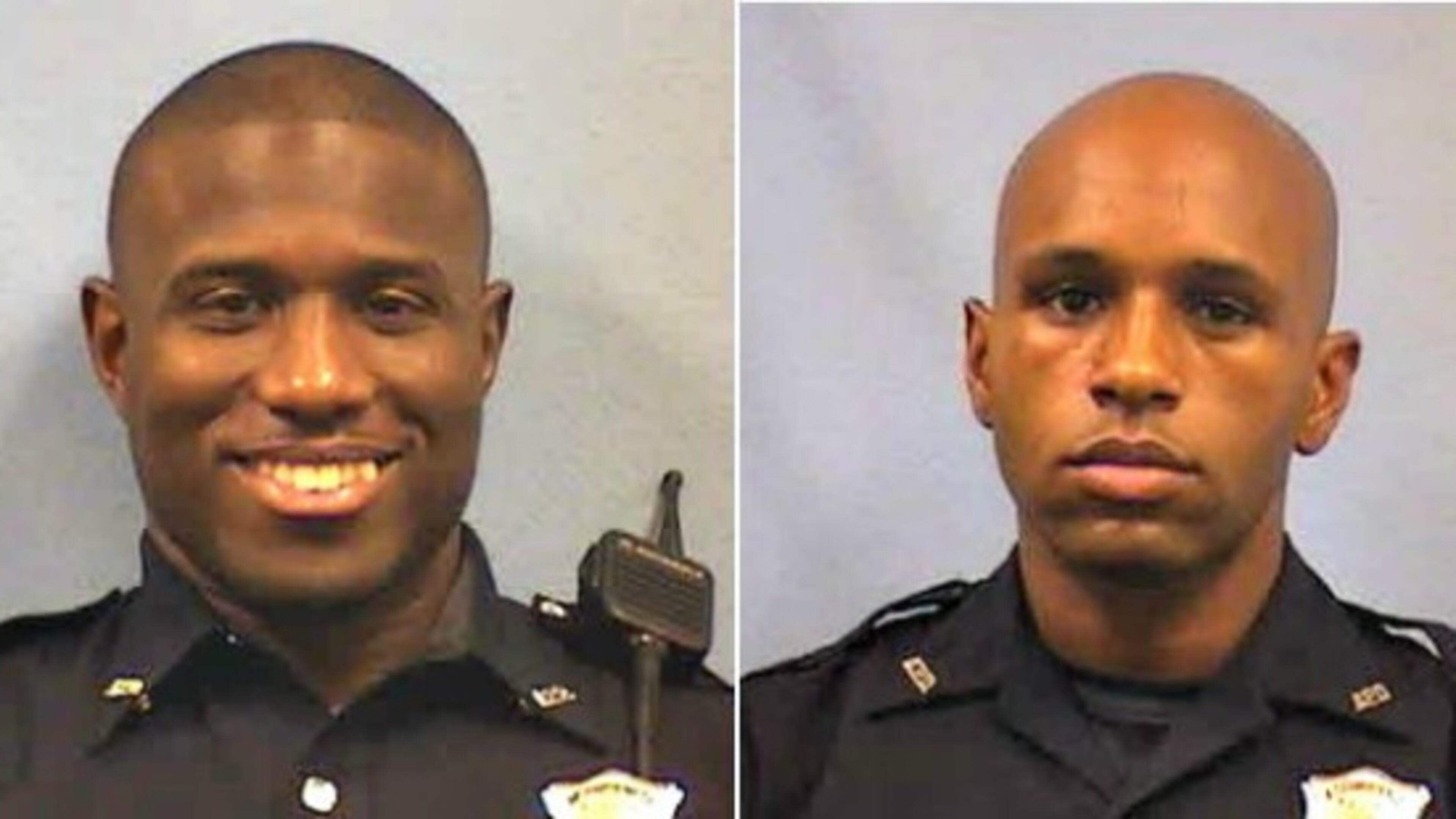 Atlanta police officers Stephen Green (left) and Joseph Tyer (right) were involved in an altercation. An APD investigation placed the two officers on administrative leave. Tyer resigned his position.