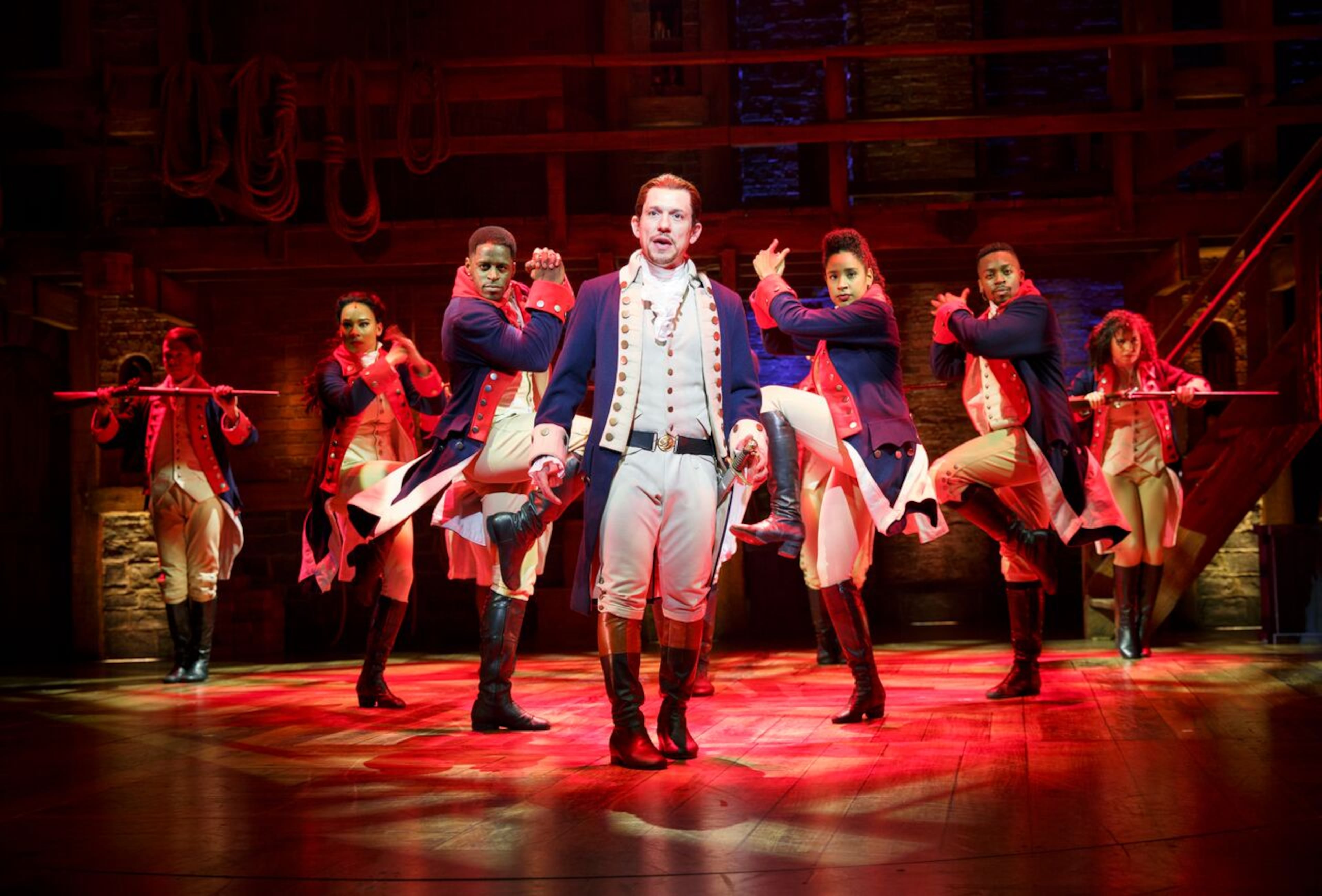 Tickets for "Hamilton" will go on sale at 10 a.m. April 8.