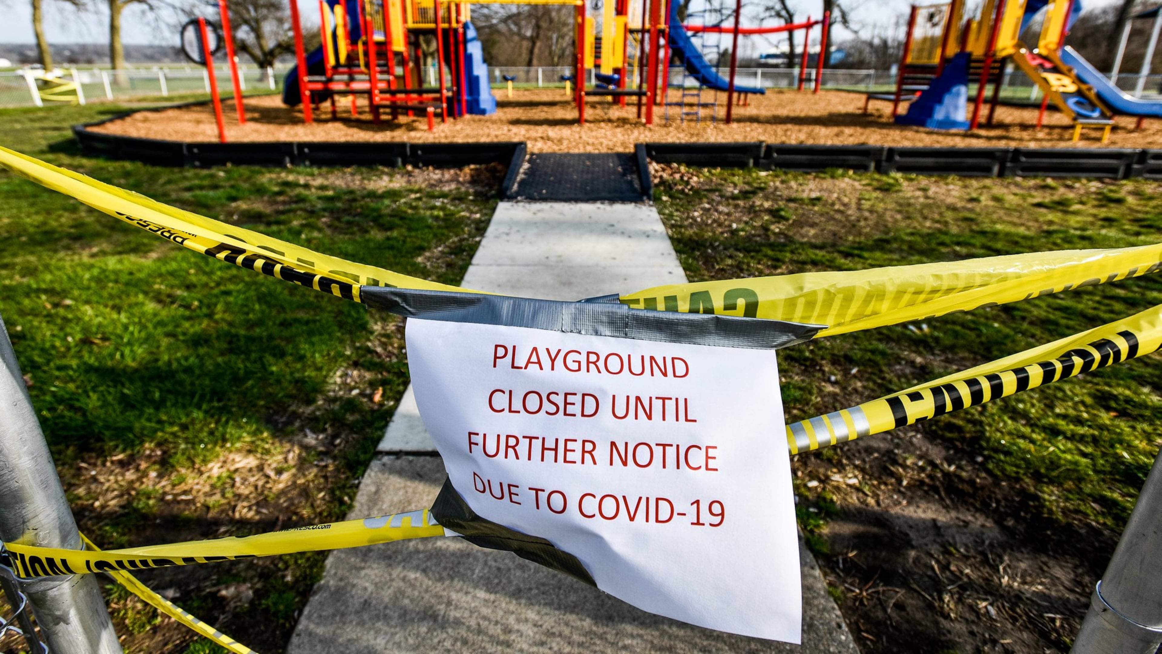 During the COVID-19 pandemic, many counties shut down playgrounds. Now, evidence is emerging that the isolation took a toll on the social, emotional and cognitive development of kids who were babies and toddlers during the pandemic. (AJC file photo)