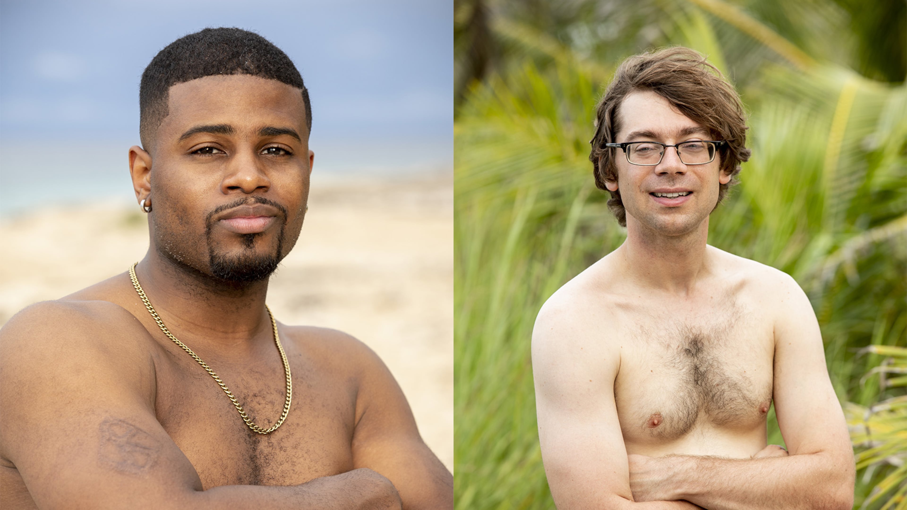 CDC employee Davie Rickenbacker and former Ga. Tech post-doc student Christian Hubicki are both part of the "David" team in the 37th season of "Survivor," which uses the "David vs. Goliath" concept.