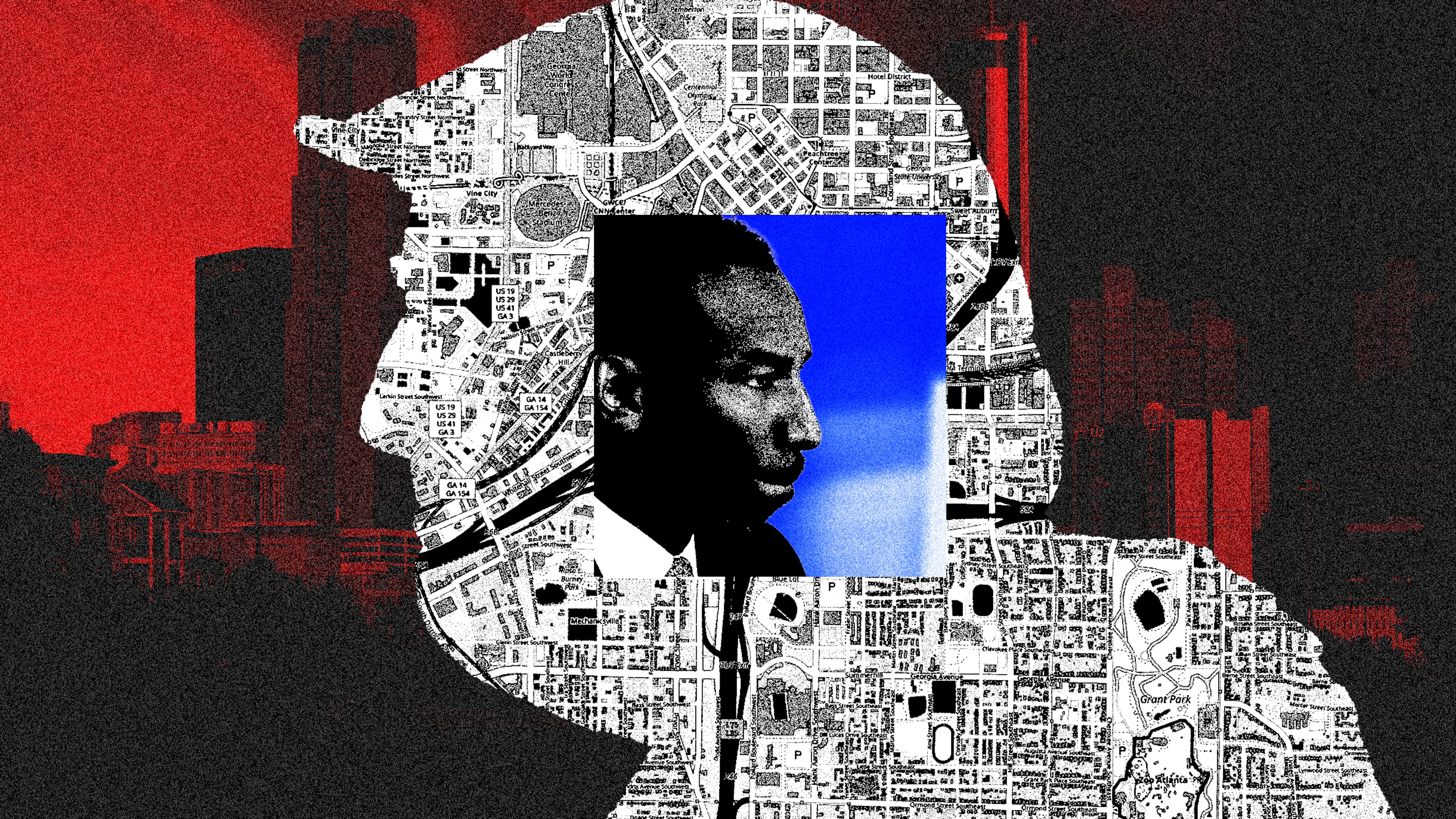 Donald Trump's administration deployed the military to Washington, D.C., in the name of fighting crime, and in an Aug. 11 news conference he mentioned the possibility of military being sent to other large American cities, all of which are led by Black, Democratic mayors. And while Atlanta wasn't included in Trump's list, the city fits that profile under Mayor Andre Dickens. (Photo Illustration: Philip Robibero / AJC | Source: Getty)