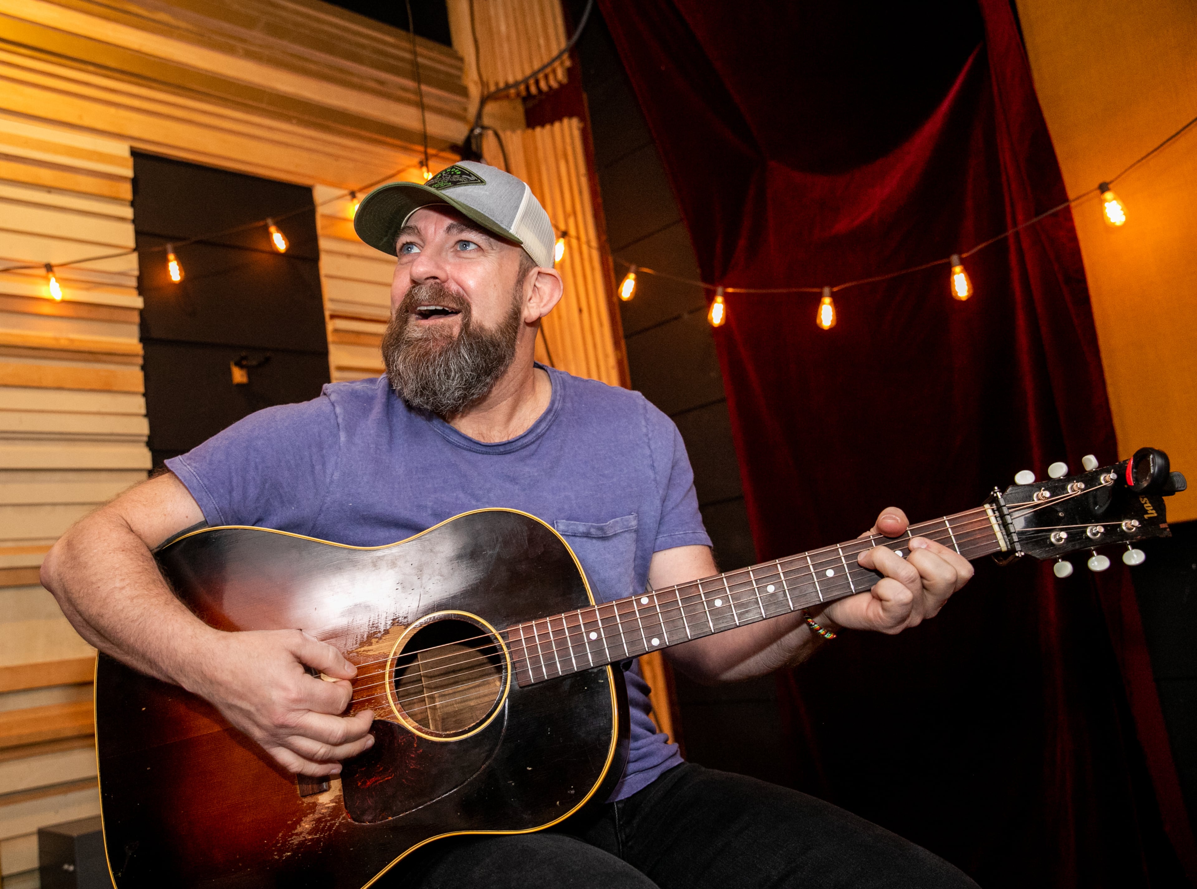 Kristian Bush is a producer on K.Michelle new country album. "You can tell when she gets emotionally attached to something," he says, "it just goes through the roof wonderfully.” (2022 photo by Jenni Girtman for the AJC)
