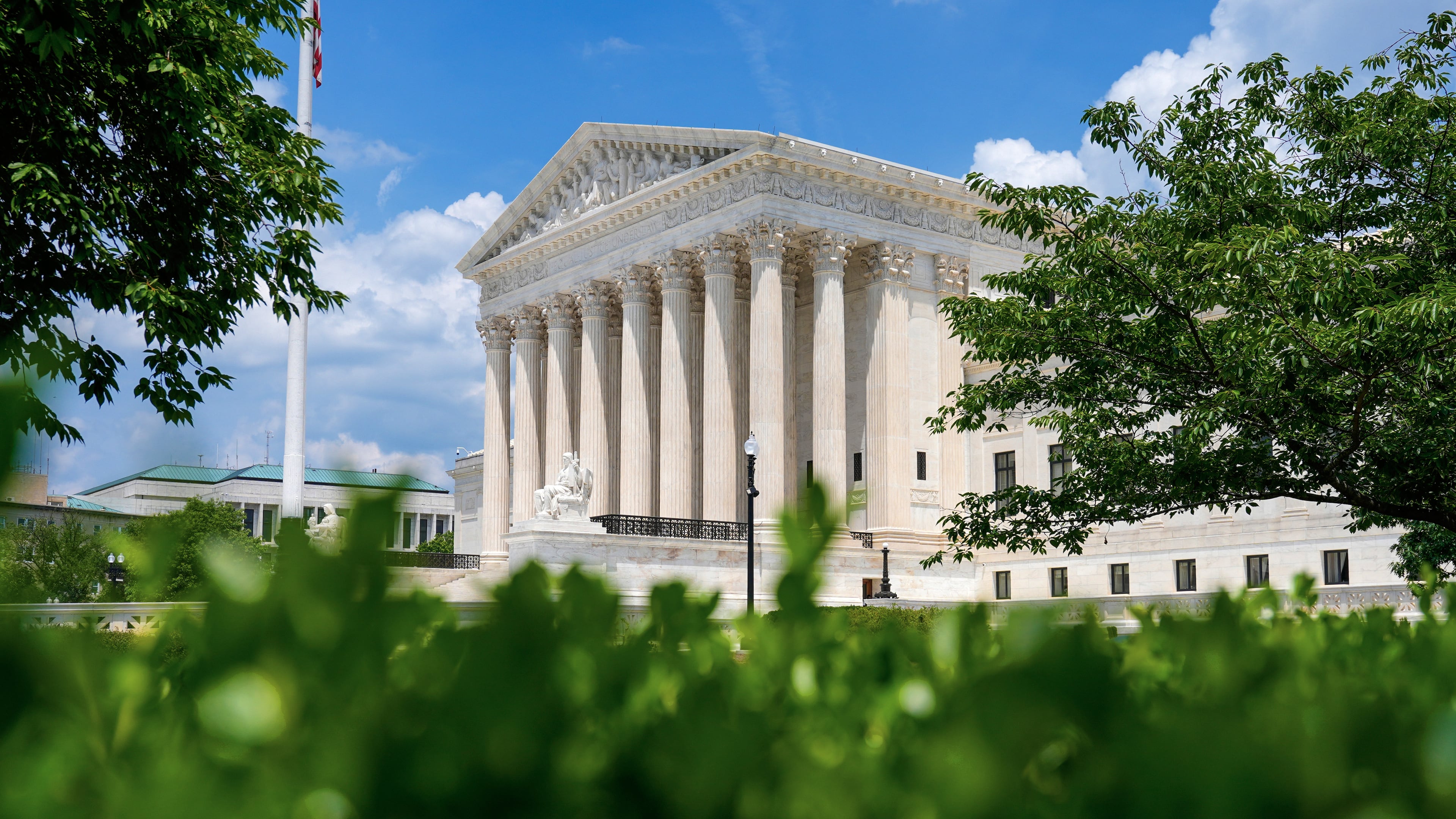 FILE - The U.S. Supreme Court is seen, June 11, 2026, in Washington. (AP Photo/Mariam Zuhaib, File)