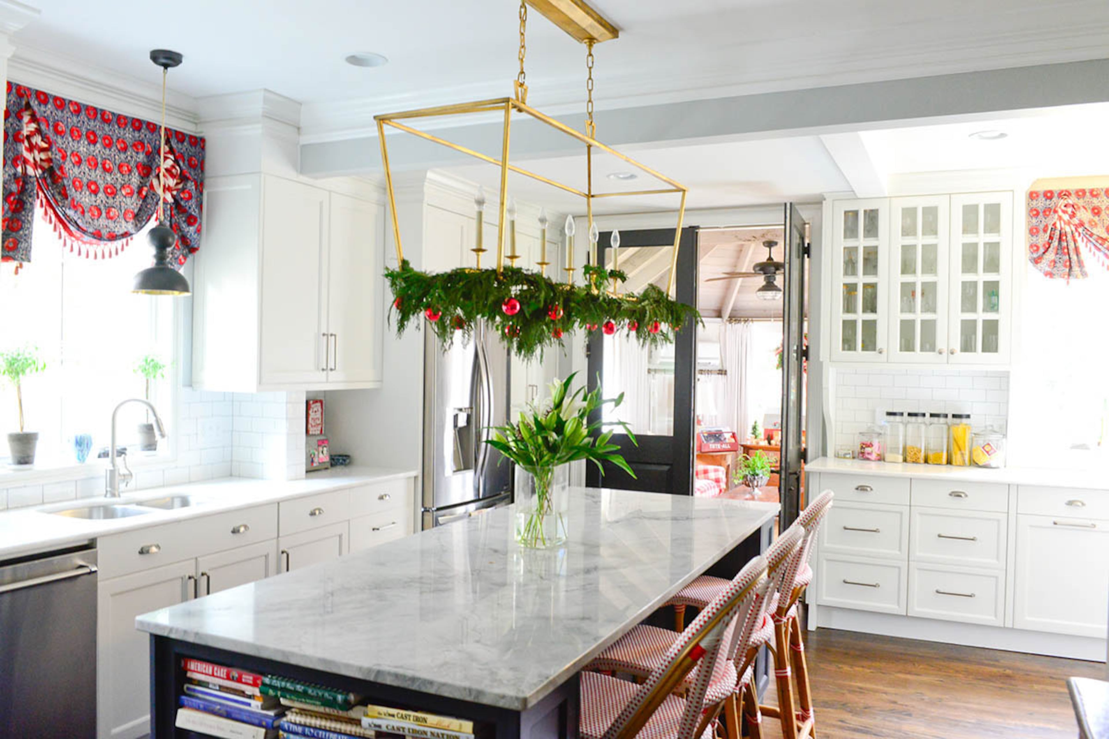 When the Trochecks remodeled the galley kitchen, they wanted to make sure to keep the 1920s style of the house. "I didn't want it to look like a hospital laboratory," Kathy said. "It's a kitchen." She and designer Robin Pittman, working with Pearl Custom Cabinets, created an inviting, functioning space for family meals and entertaining.