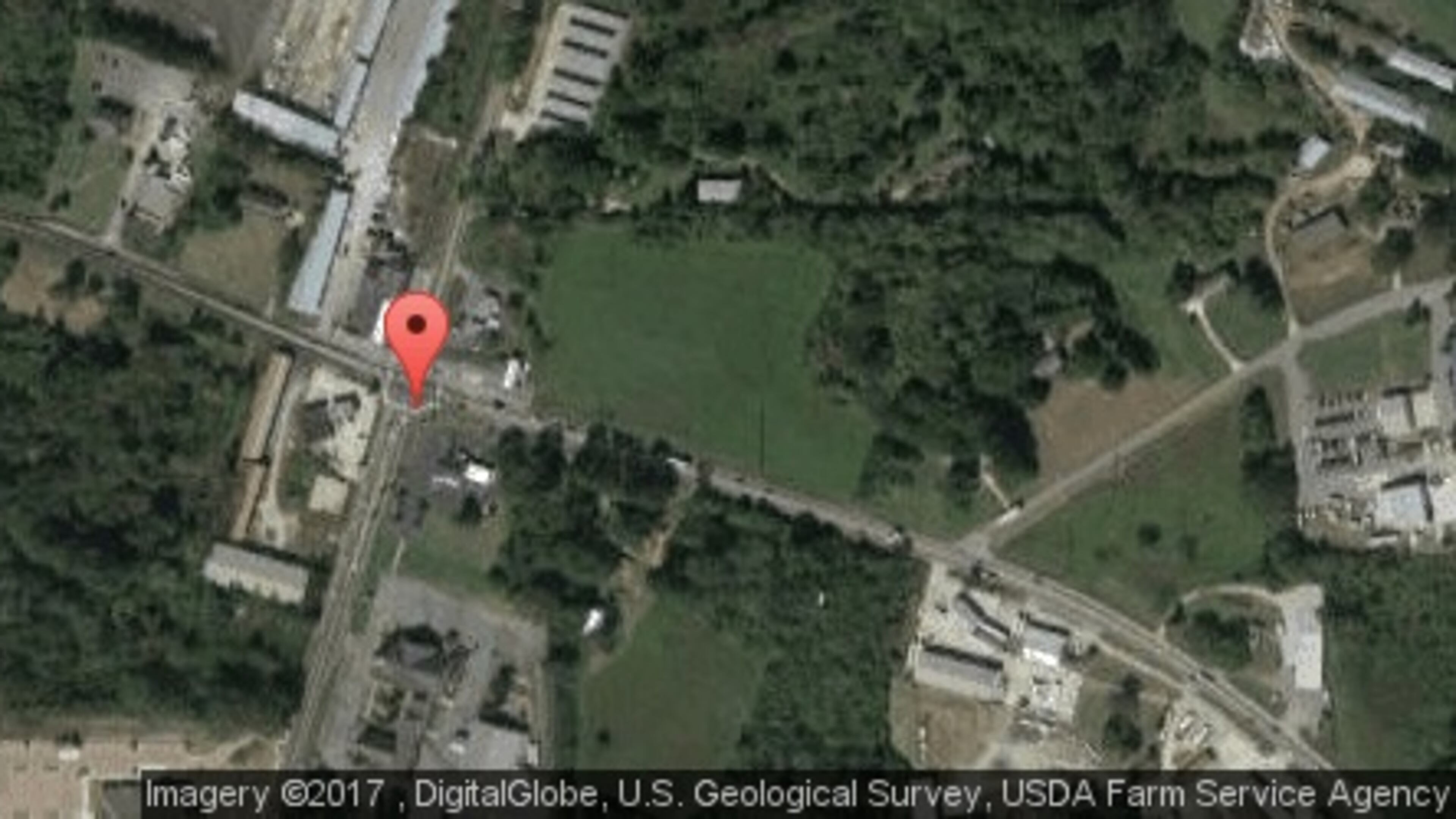 A satellite view of the Coal Mountain Overlay District in Forsyth County, for which upgraded standards are being developed (Courtesy Google Maps)