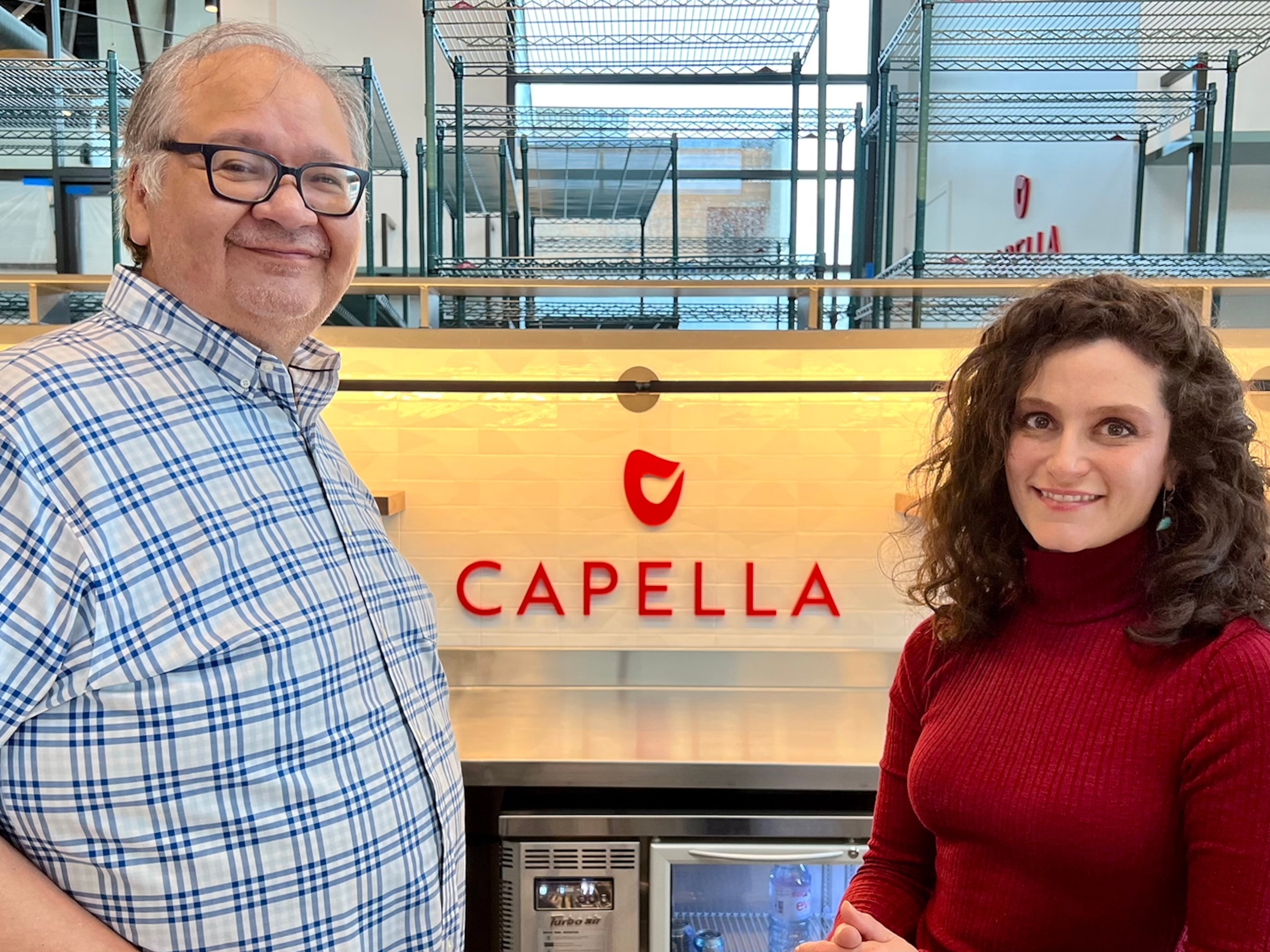 Raymond Hook and Samantha Naik are partners in Capella Cheese. Courtesy of Judy Lampert