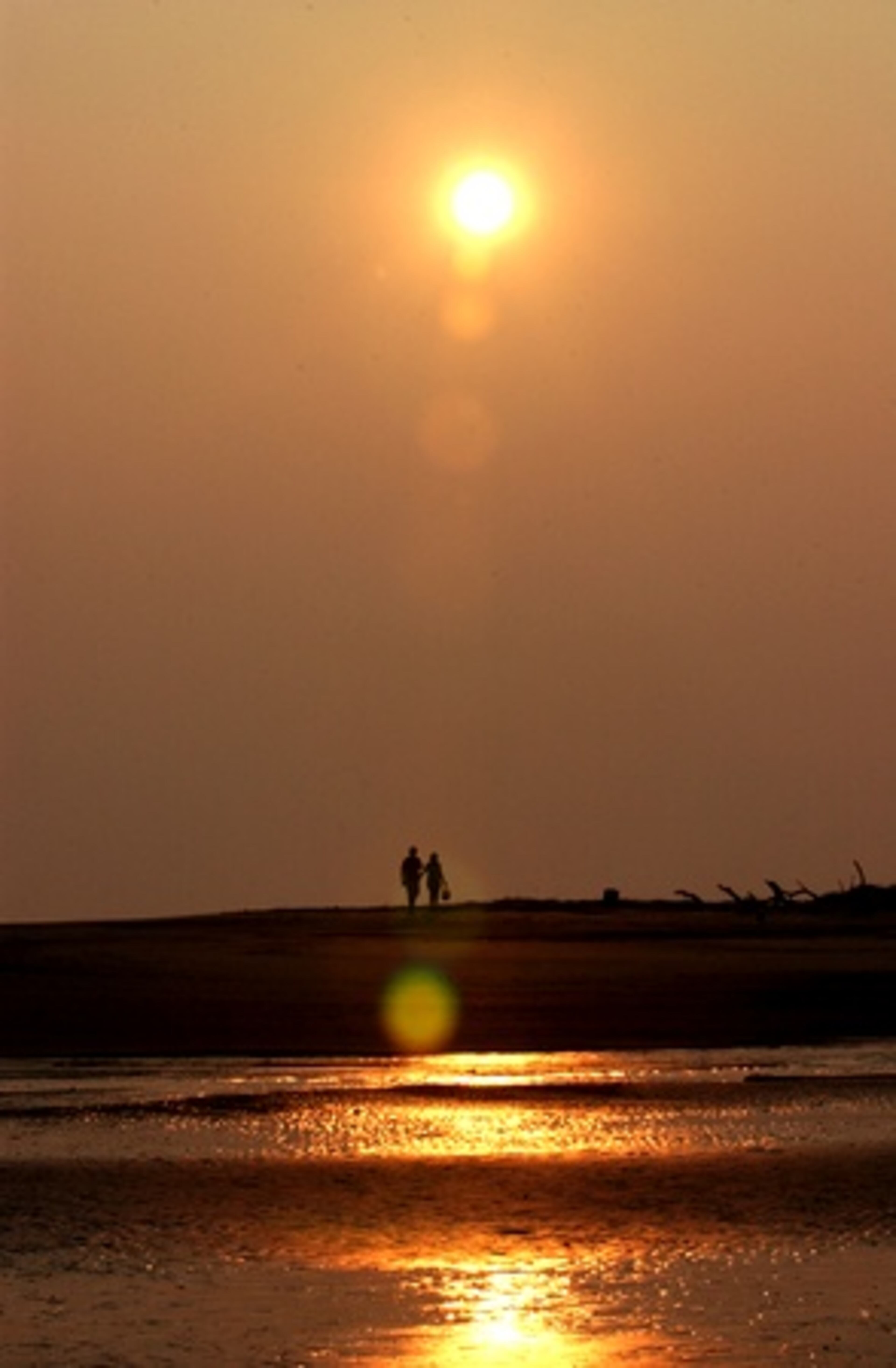 The south end of Jekyll Island at sunrise.