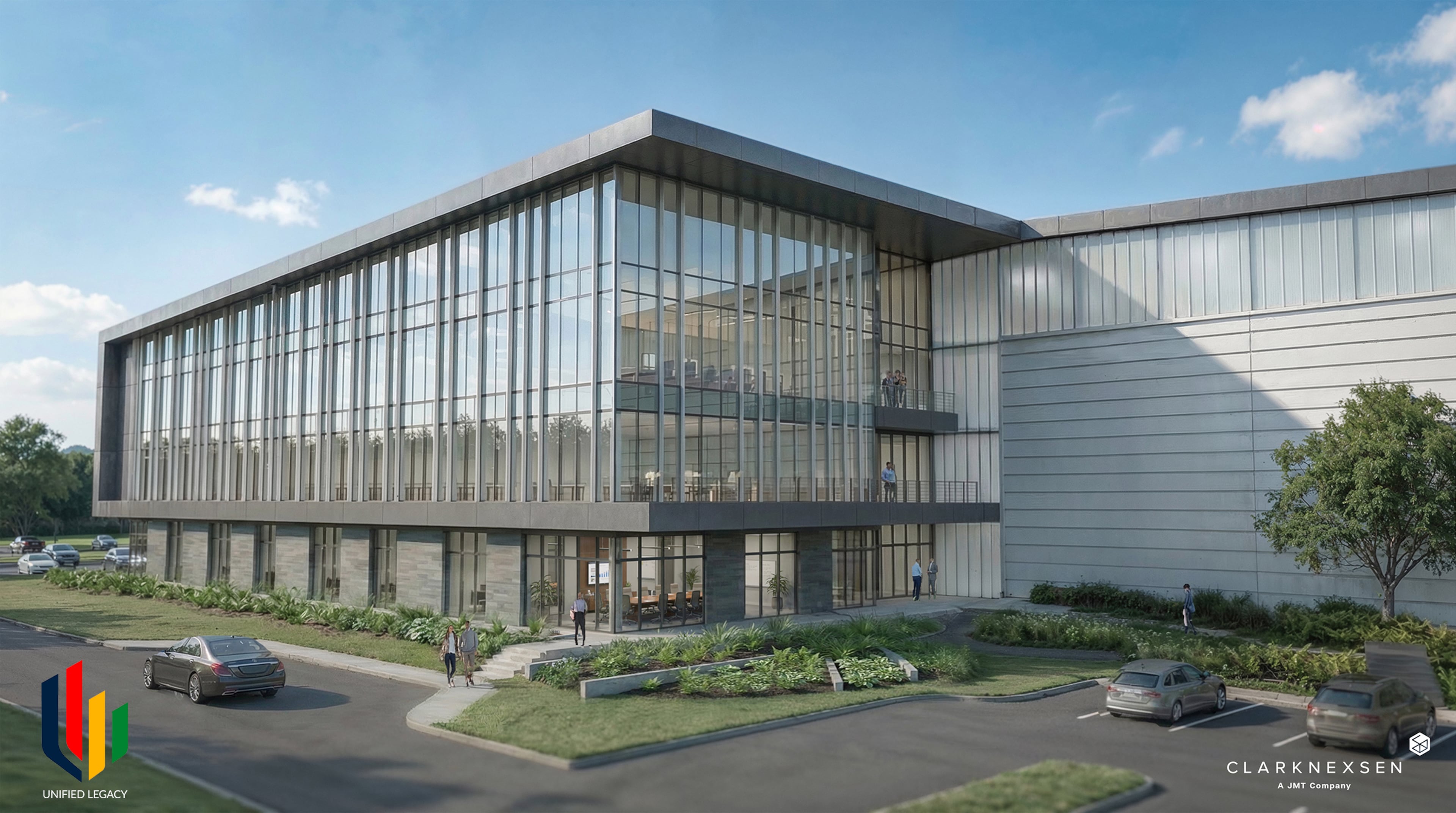 This is a rendering of a $125 million manufacturing facility that Unified Legacy said it will build in Macon. (Courtesy of Unified Legacy)