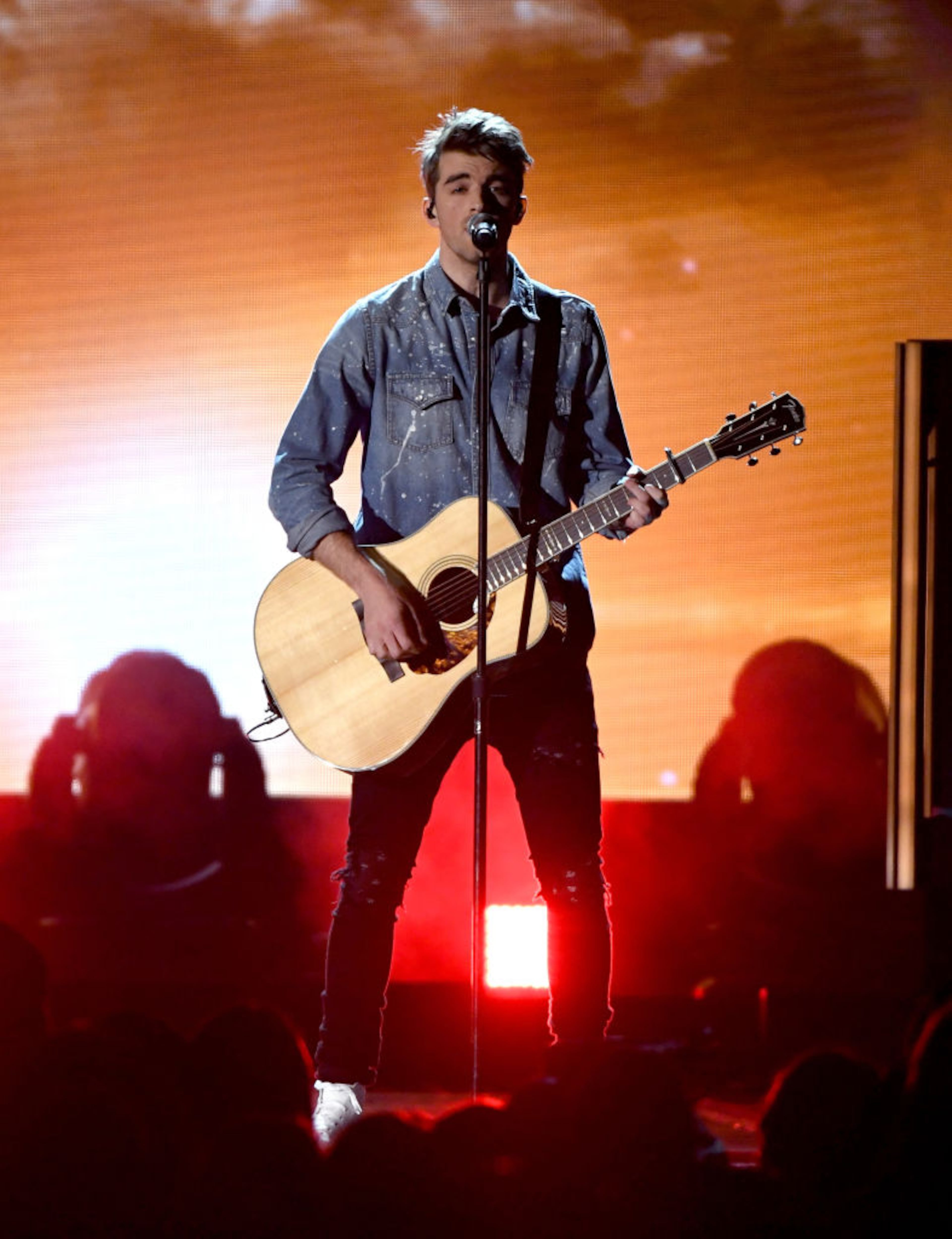 LAS VEGAS, NV - MAY 21: Musician Andrew Taggart of The Chainsmokers performs onstage during the 2017 Billboard Music Awards at T-Mobile Arena on May 21, 2017 in Las Vegas, Nevada. (Photo by Ethan Miller/Getty Images)