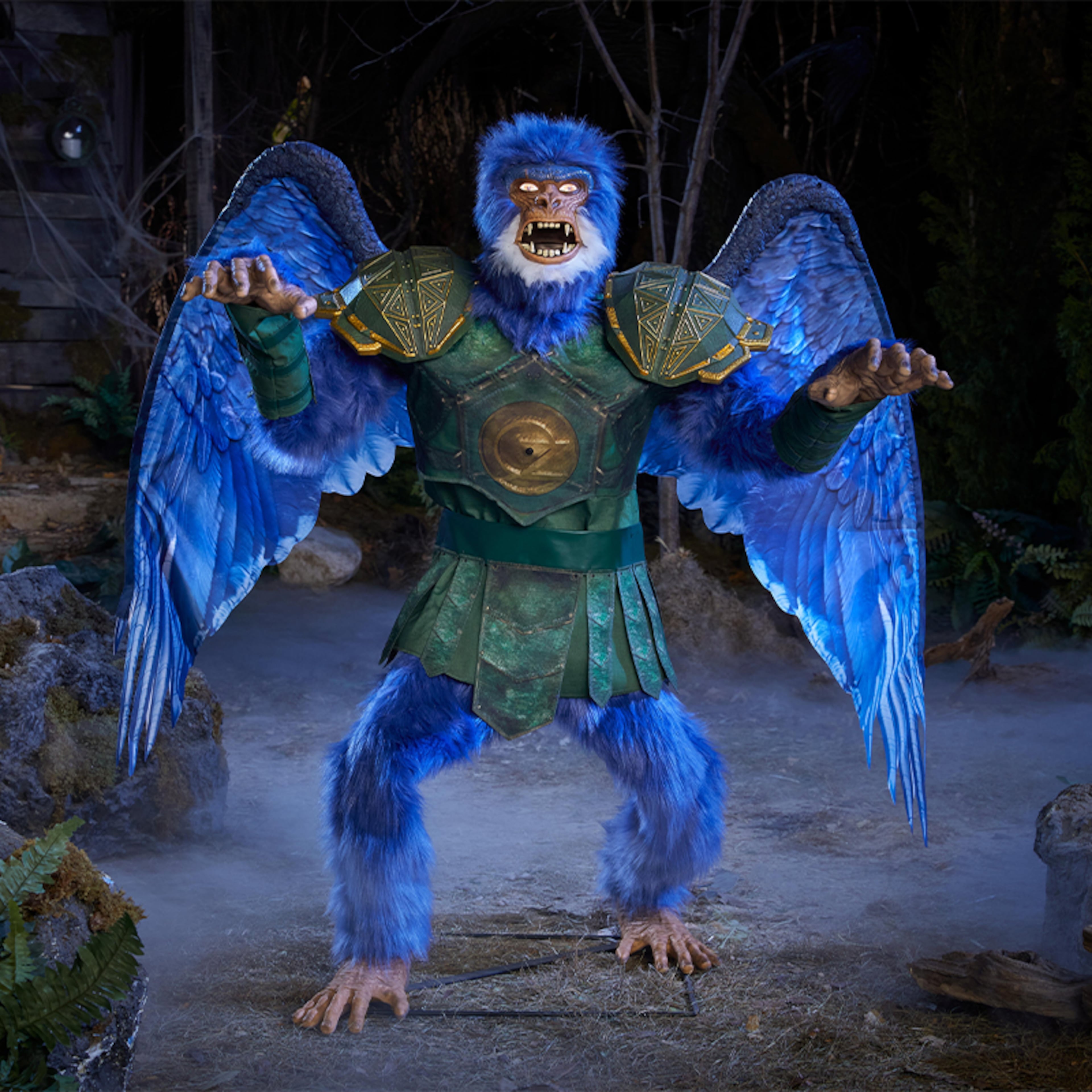 Through a partnership with Disney, Home Depot will sell a 4-foot animated LED flying monkey from “Wicked.” (Courtesy of Home Depot)