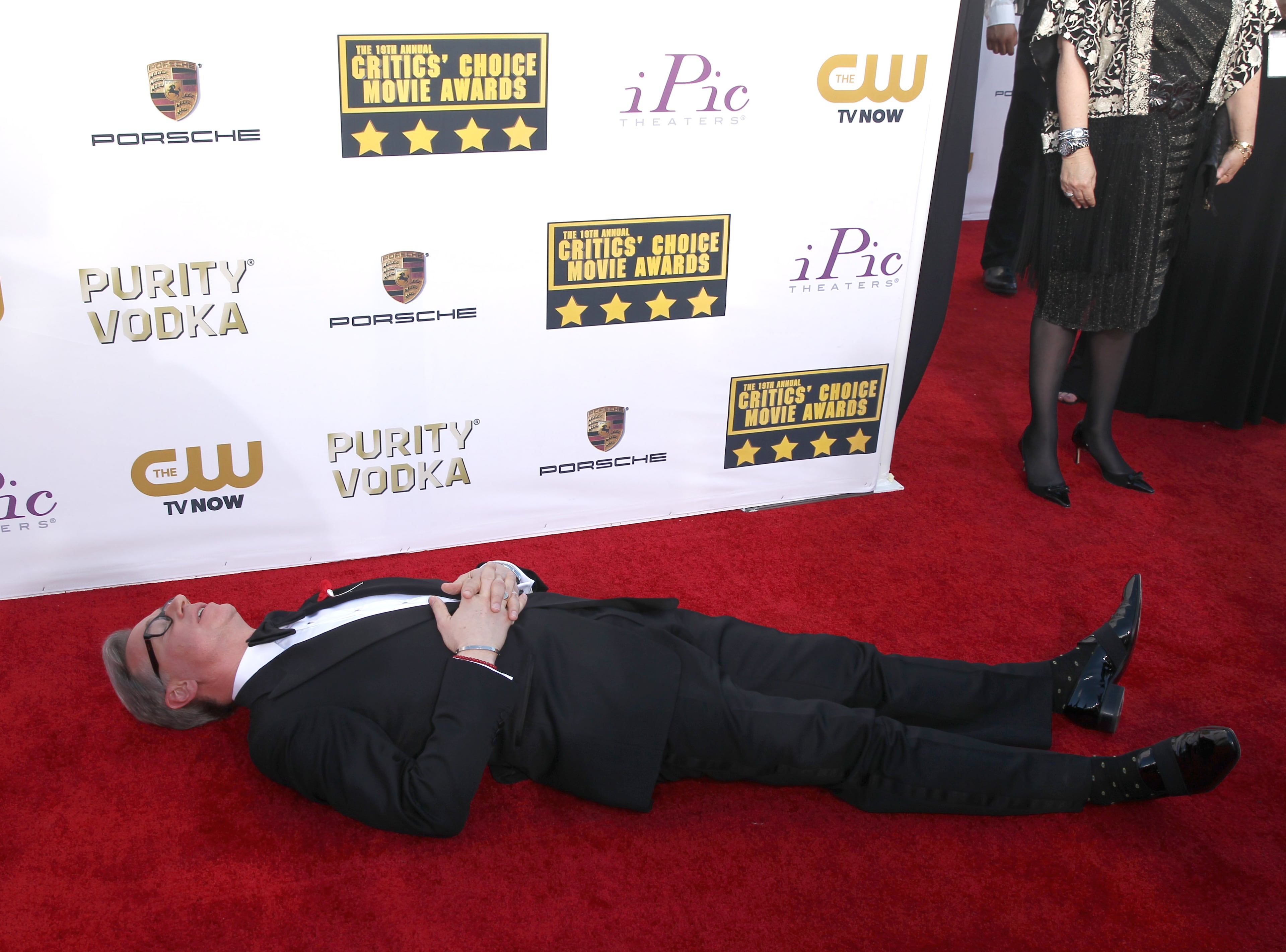 Paul Feig arrives at the 19th annual Critics' Choice Movie Awards at the Barker Hangar on Thursday, Jan. 16, 2014, in Santa Monica, Calif. (Photo by Matt Sayles/Invision/AP)