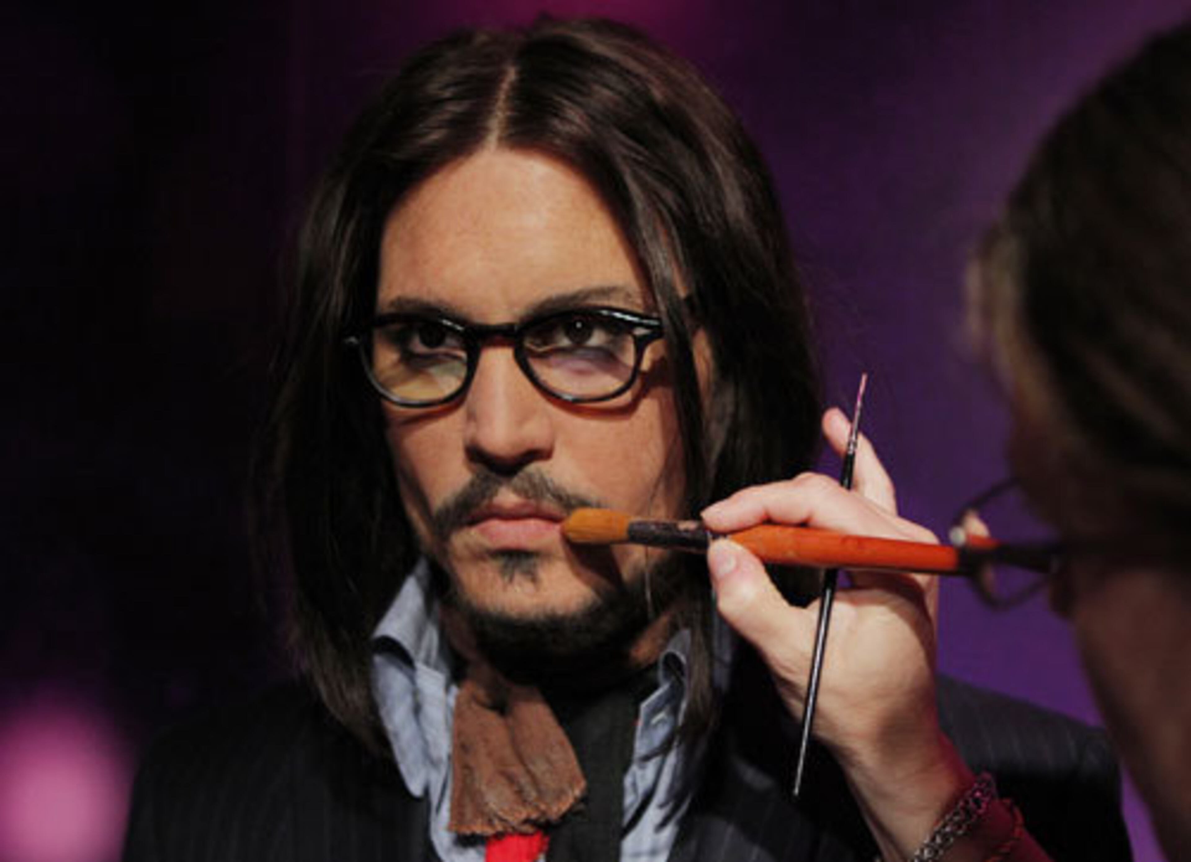 It takes a lot of work to look as good as Johnny Depp -- but well worth it.