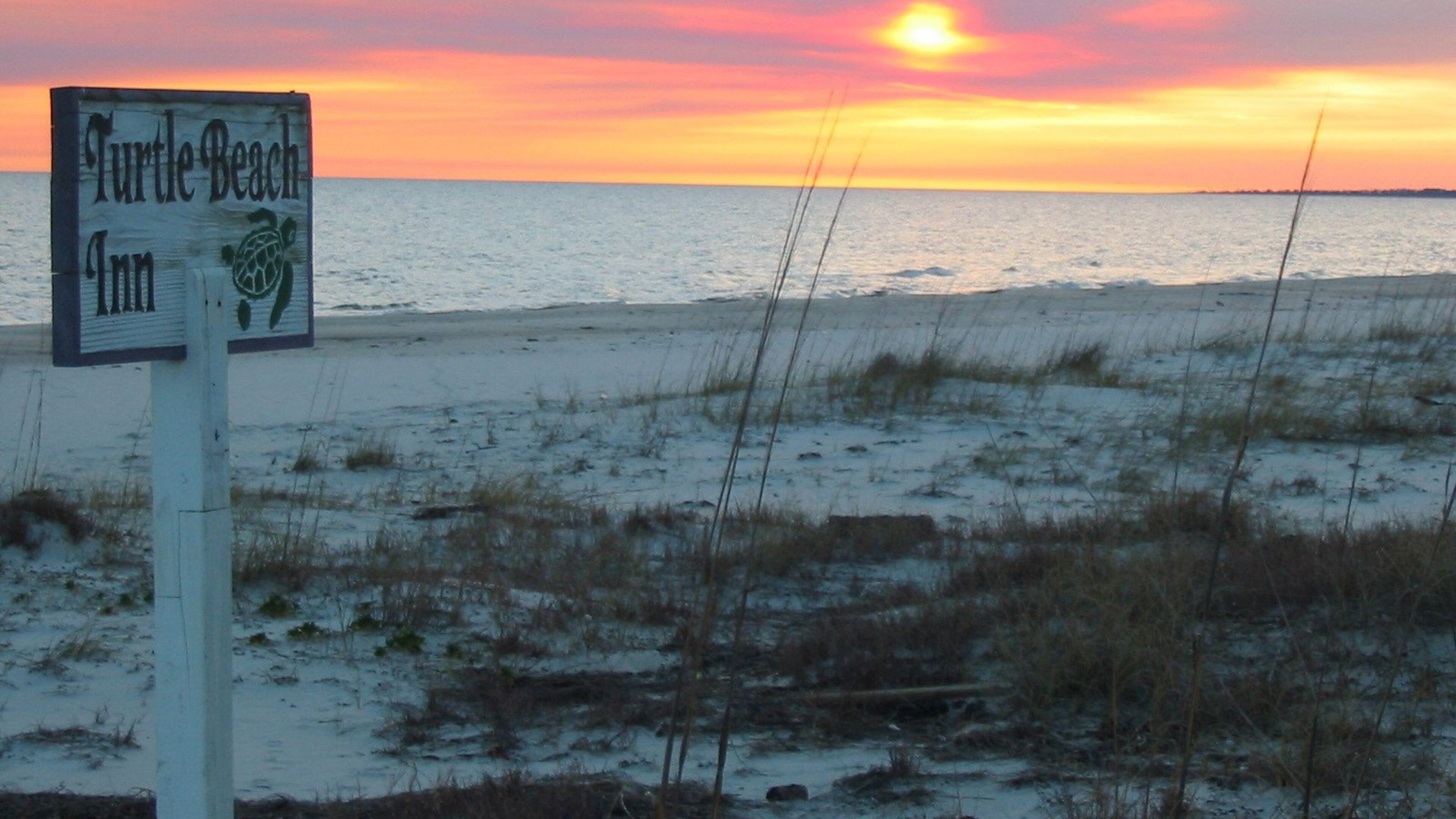 Watching the sunset is a favorite pastime for guests at the Turtle Beach Inn. Contributed
