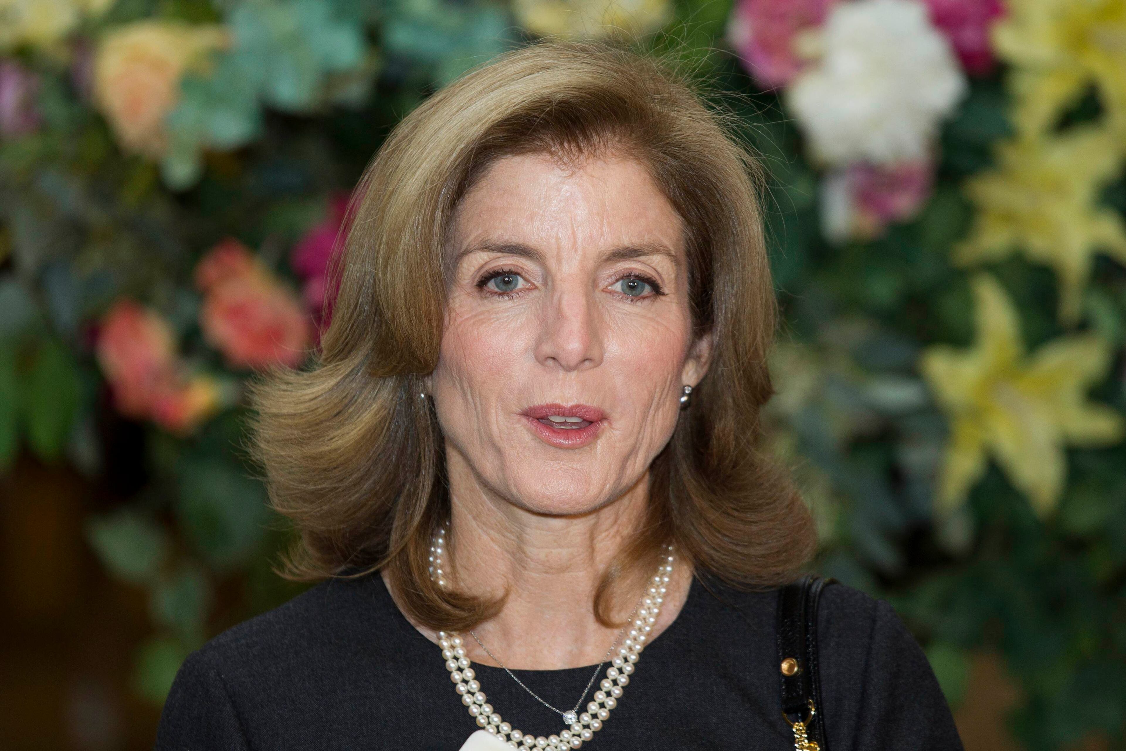 Newly appointed U.S. ambassador to Japan Caroline Kennedy gives brief remarks to the media after presenting her credentials to Japan's Emperor Akihito in Tokyo November 19, 2013.