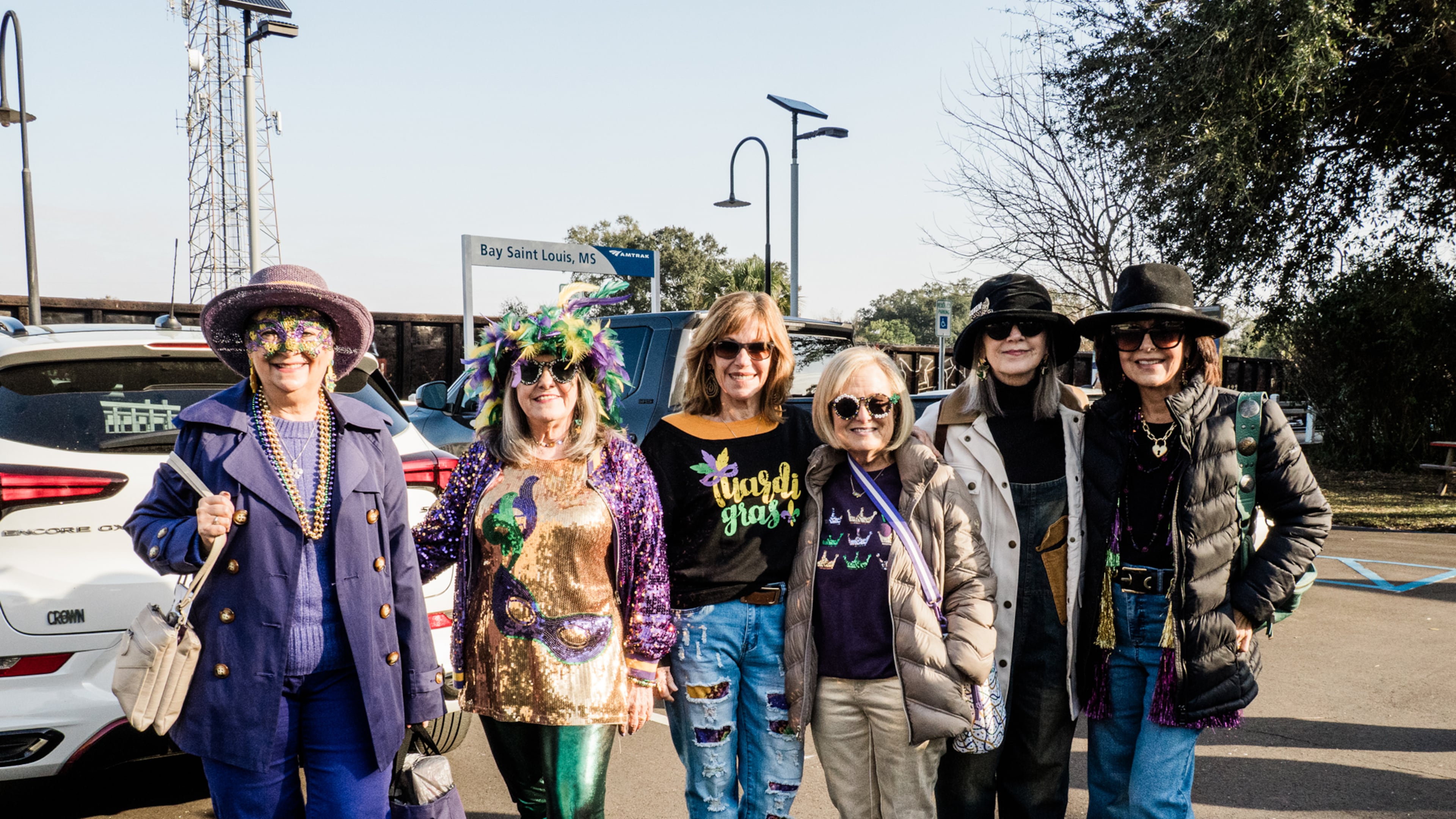 Departing from Bay St. Louis, Miss., these friends prove it’s never too late to pack a bag, board a train and make more memories together. (Courtesy of Leonard Garrison)