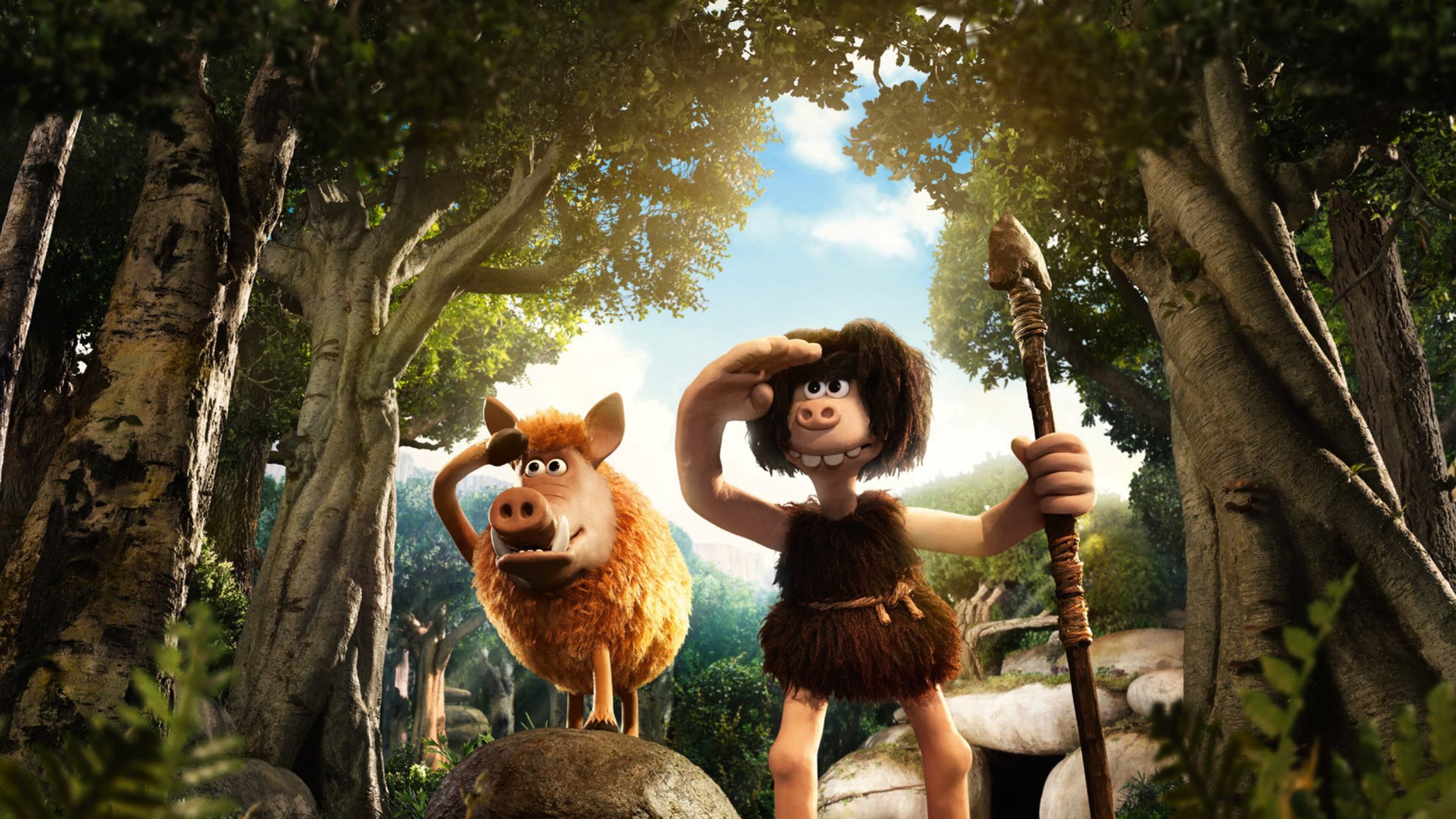 Aardman Animations star Nick Park, the brilliant mind behind the adventures of “Wallace & Gromit,” tries to outdo the Flintstones in his latest comedy “Early Man.” Contributed by Lionsgate
