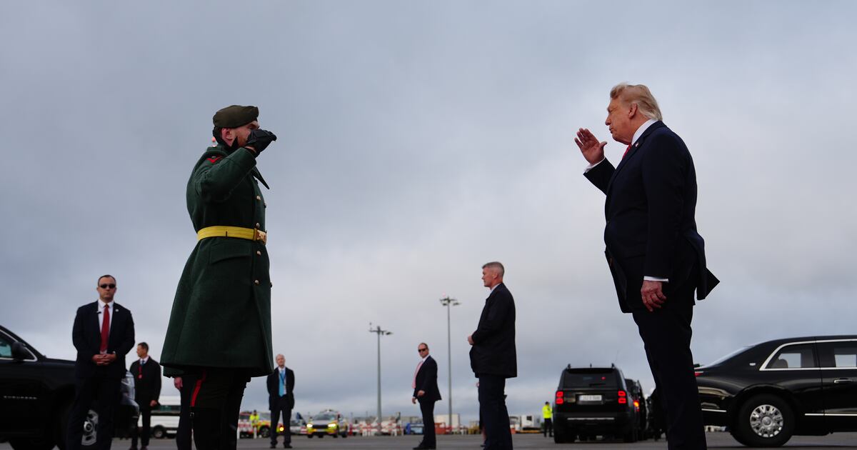 Trump will meet with Ireland's leaders before heading to his golf club in Doonbeg