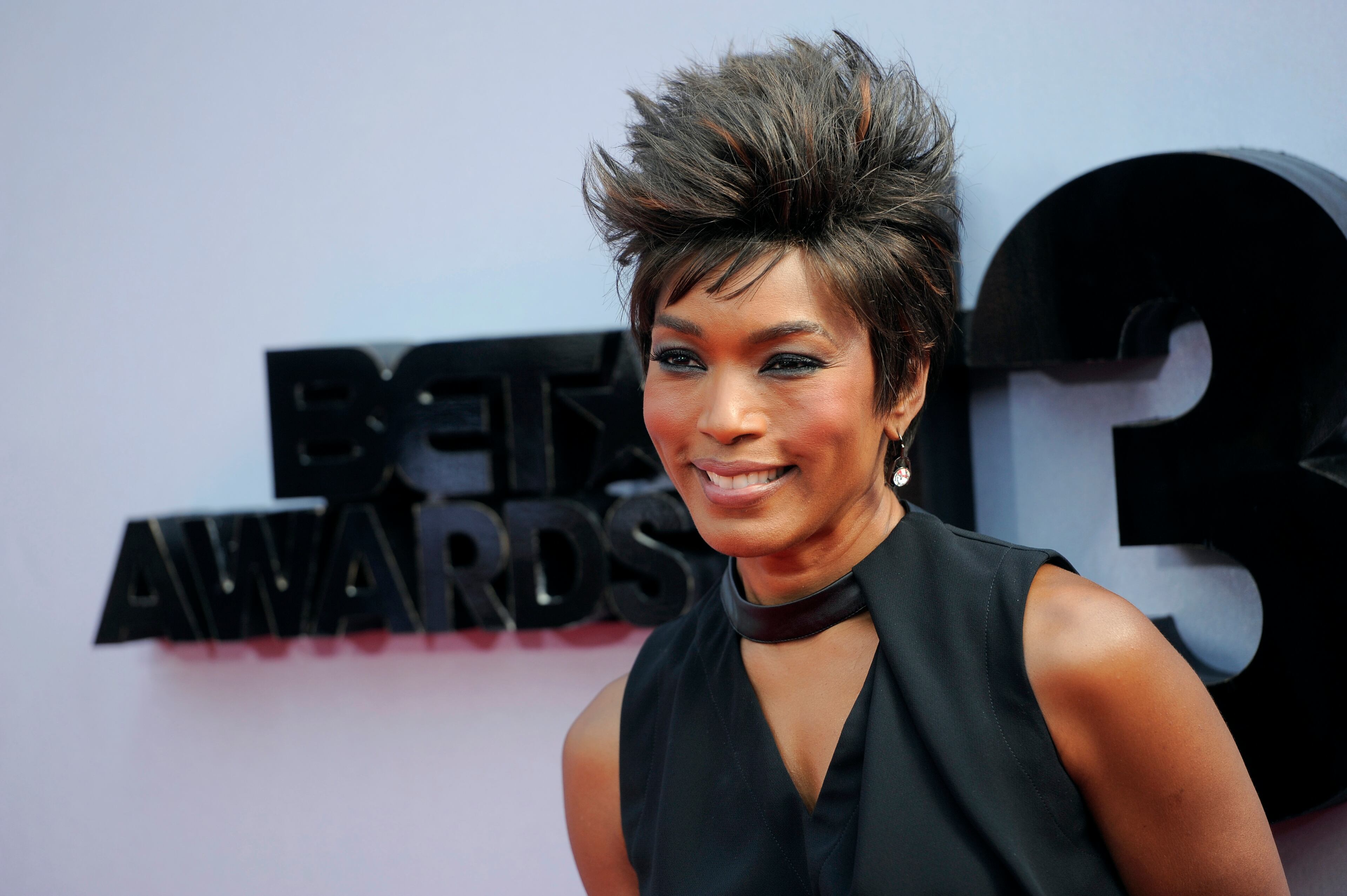 Angela Bassett arrives at the BET Awards at the Nokia Theatre on Sunday, June 30, 2013, in Los Angeles. (Photo by Chris Pizzello/Invision/AP)