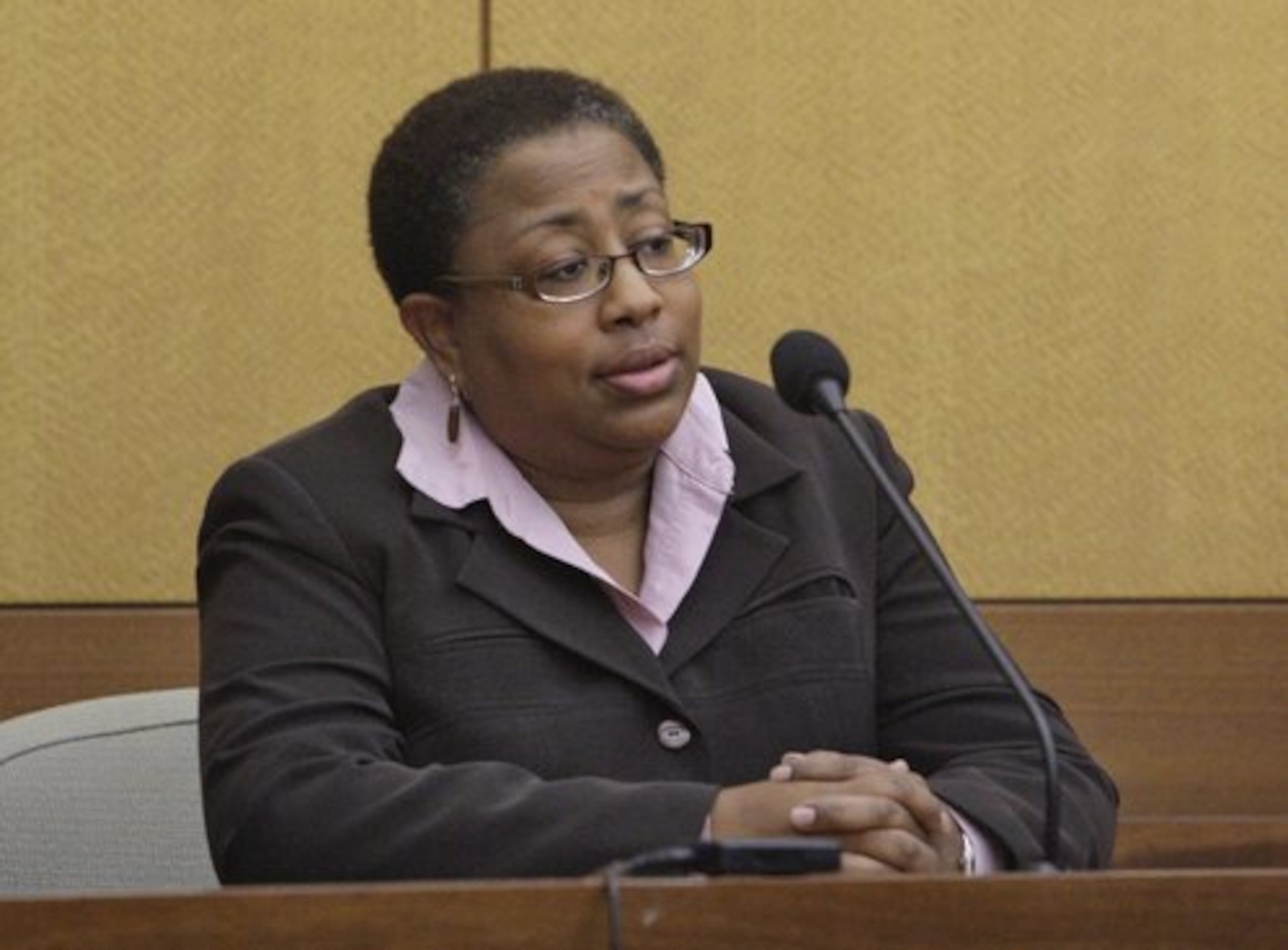 Wakeeta Rosser, a neighbor of Aimee Michael, testified that she called police when she became suspicious that Michael may have been involved in the crash.